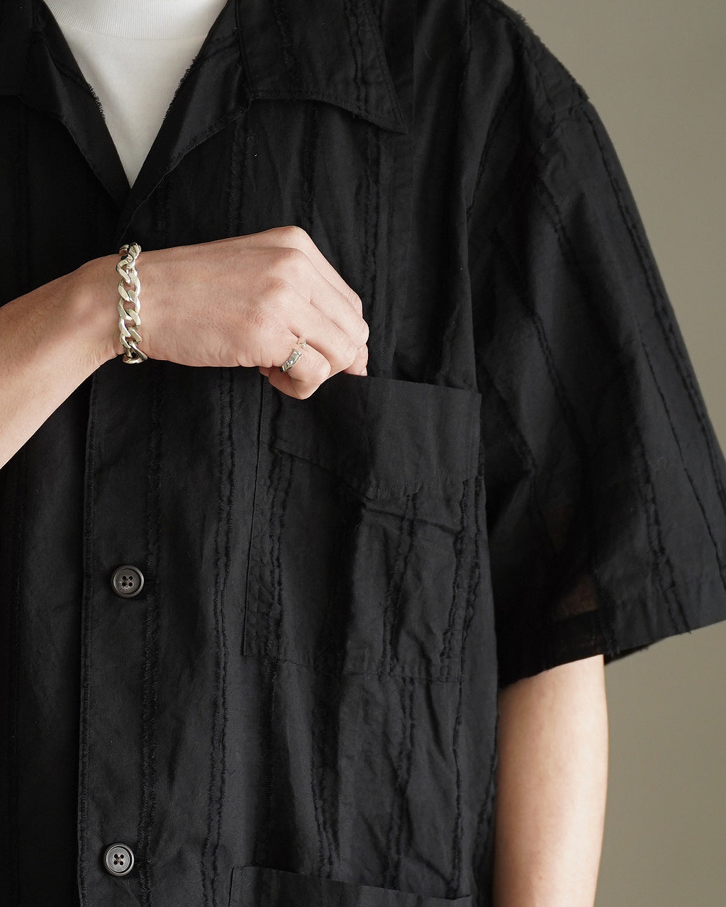 Marvine Pontiak Shirt Makers Bubbly SH MPSM-2204S 半袖 キューバシャツ｜Crouka(クローカ)