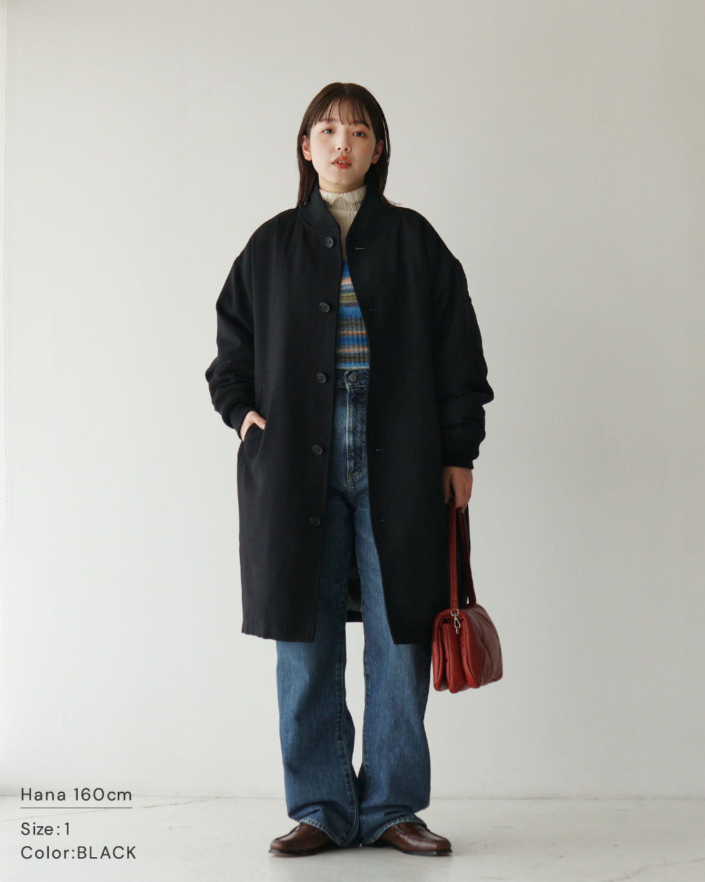 【SALE！20%OFF】miffew ミフュー ダウンコート VARSITY DOWN COAT アウター ウール ミドルコート FEW24WJK5223【送料無料】