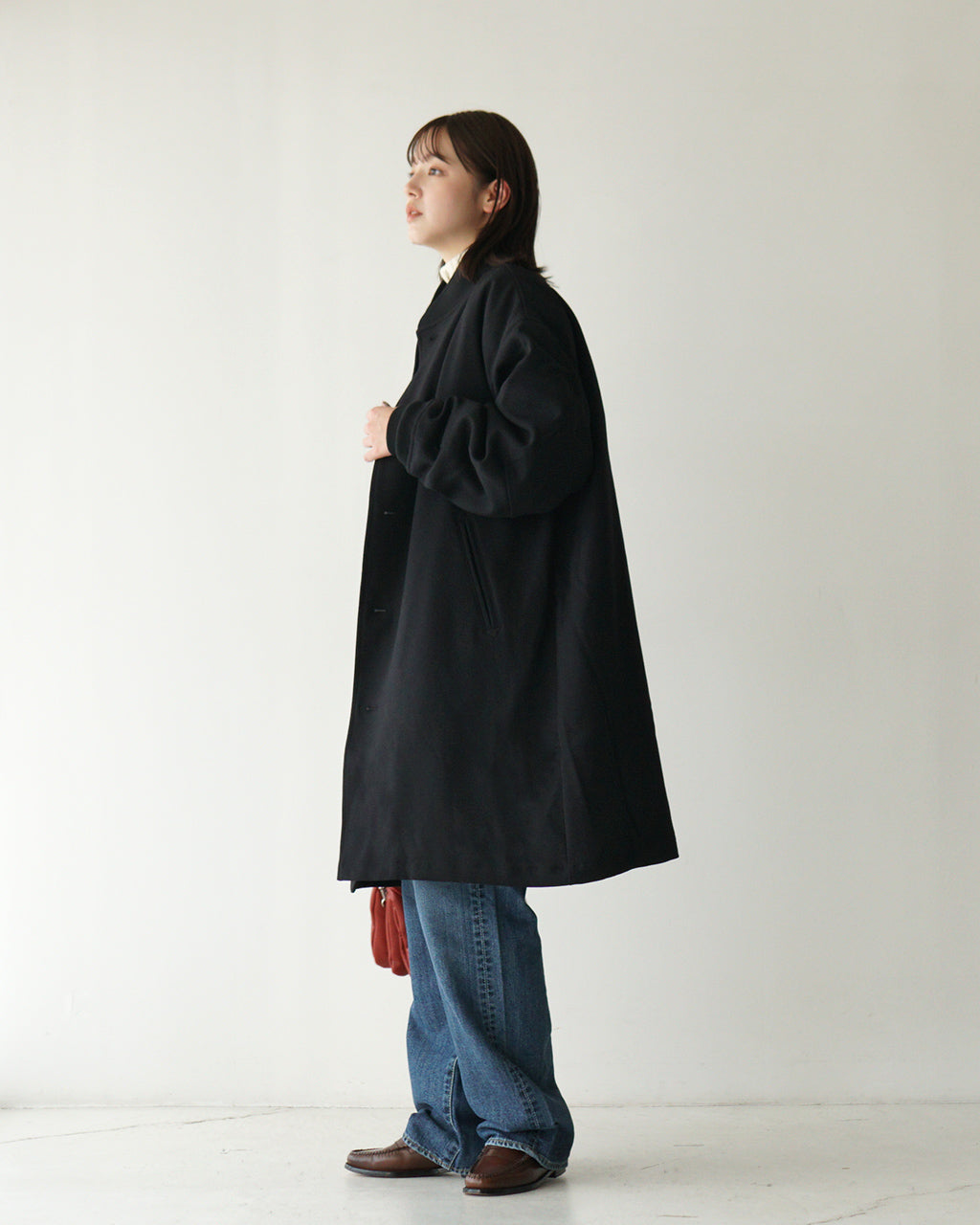 【SALE！20%OFF】miffew ミフュー ダウンコート VARSITY DOWN COAT アウター ウール ミドルコート FEW24WJK5223【送料無料】