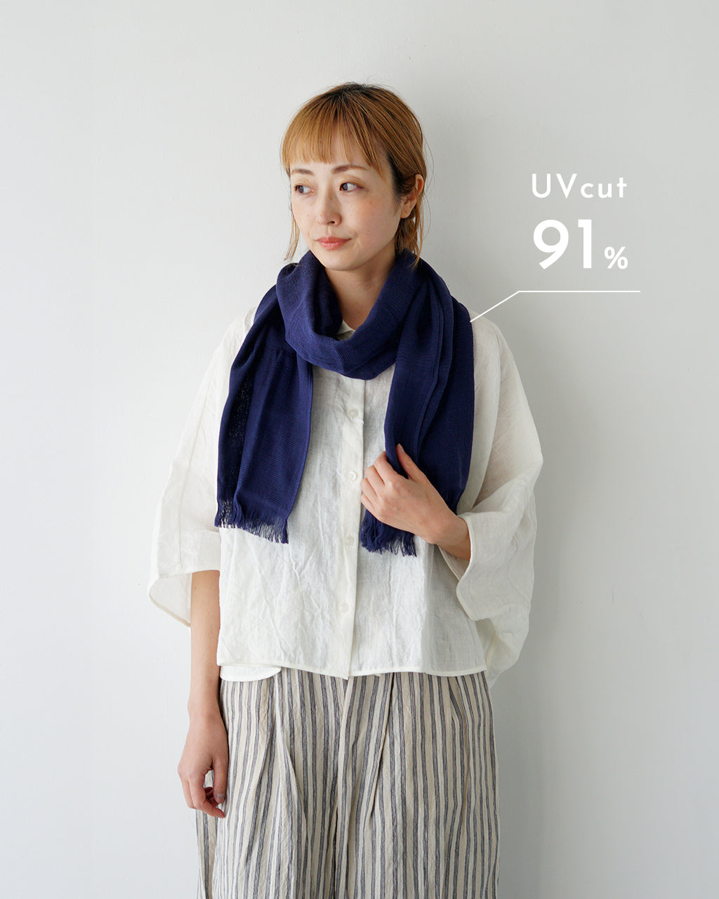 みやざきタオル Imabari Muffler いまばり オーガニックコットン マフラー ストール 軽量