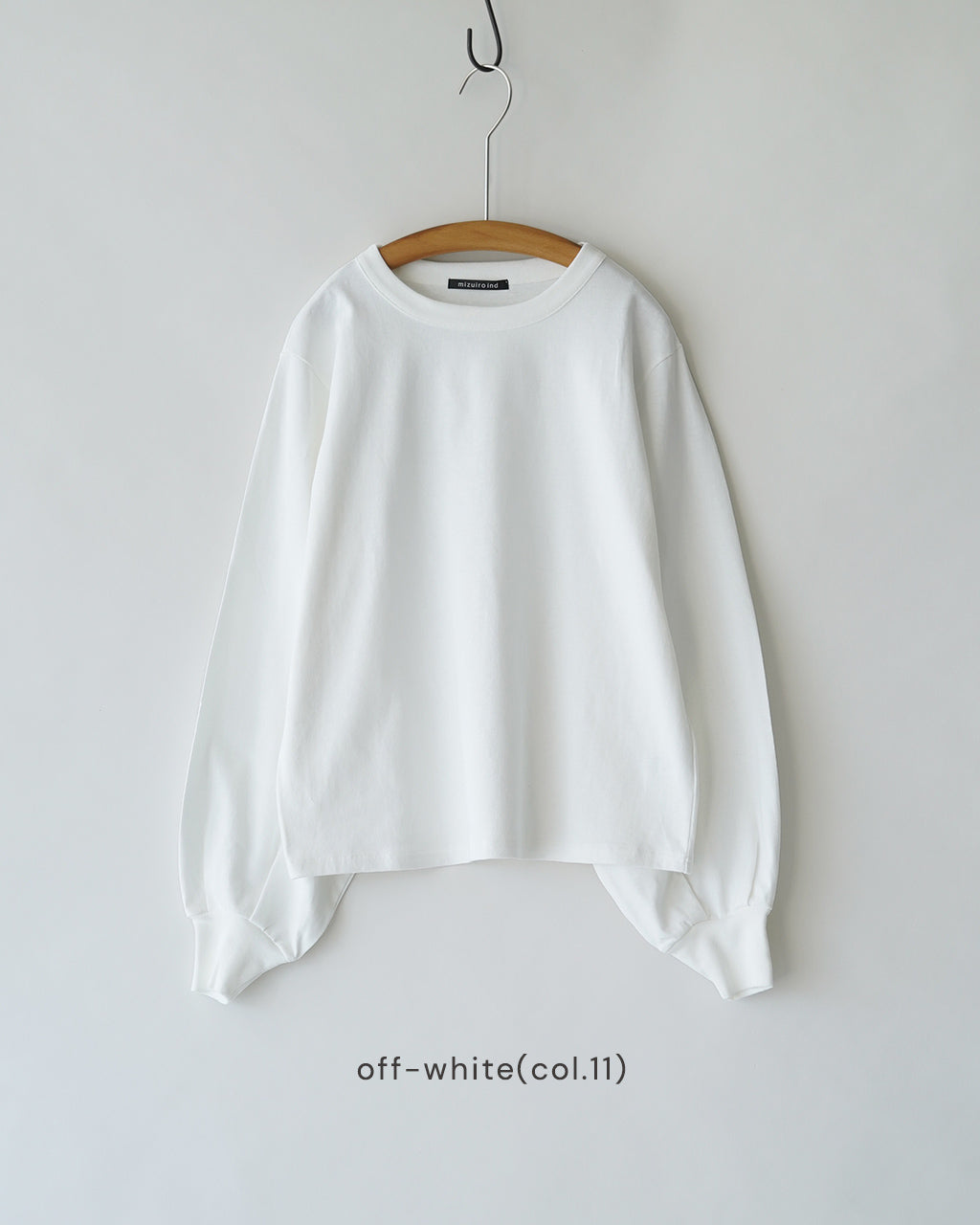 PUFF SLV LONG T-SHIRT 長袖 1-210069