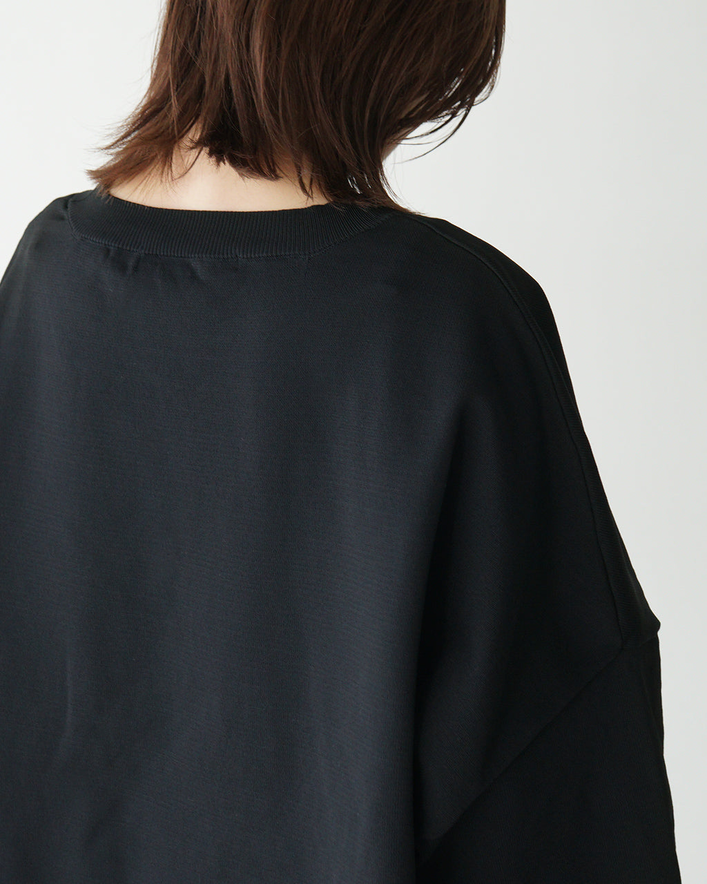 【SALE！20%OFF】mizuiro ind ミズイロインド クルーネック ワイド プルオーバー crew neck wide pullover 3-220075