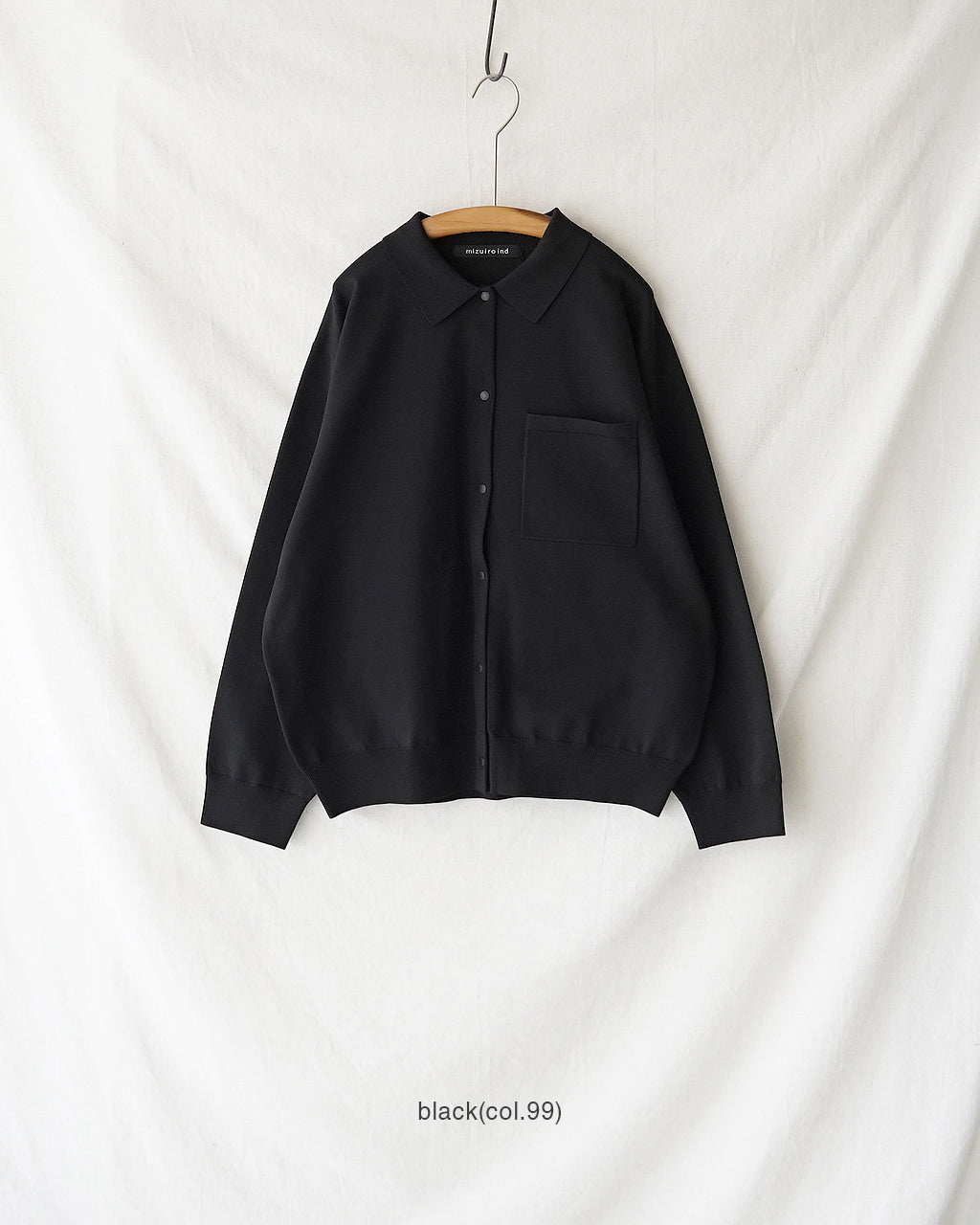 mizuiro ind ミズイロインド シャツカーディガン レディース shirt C/D