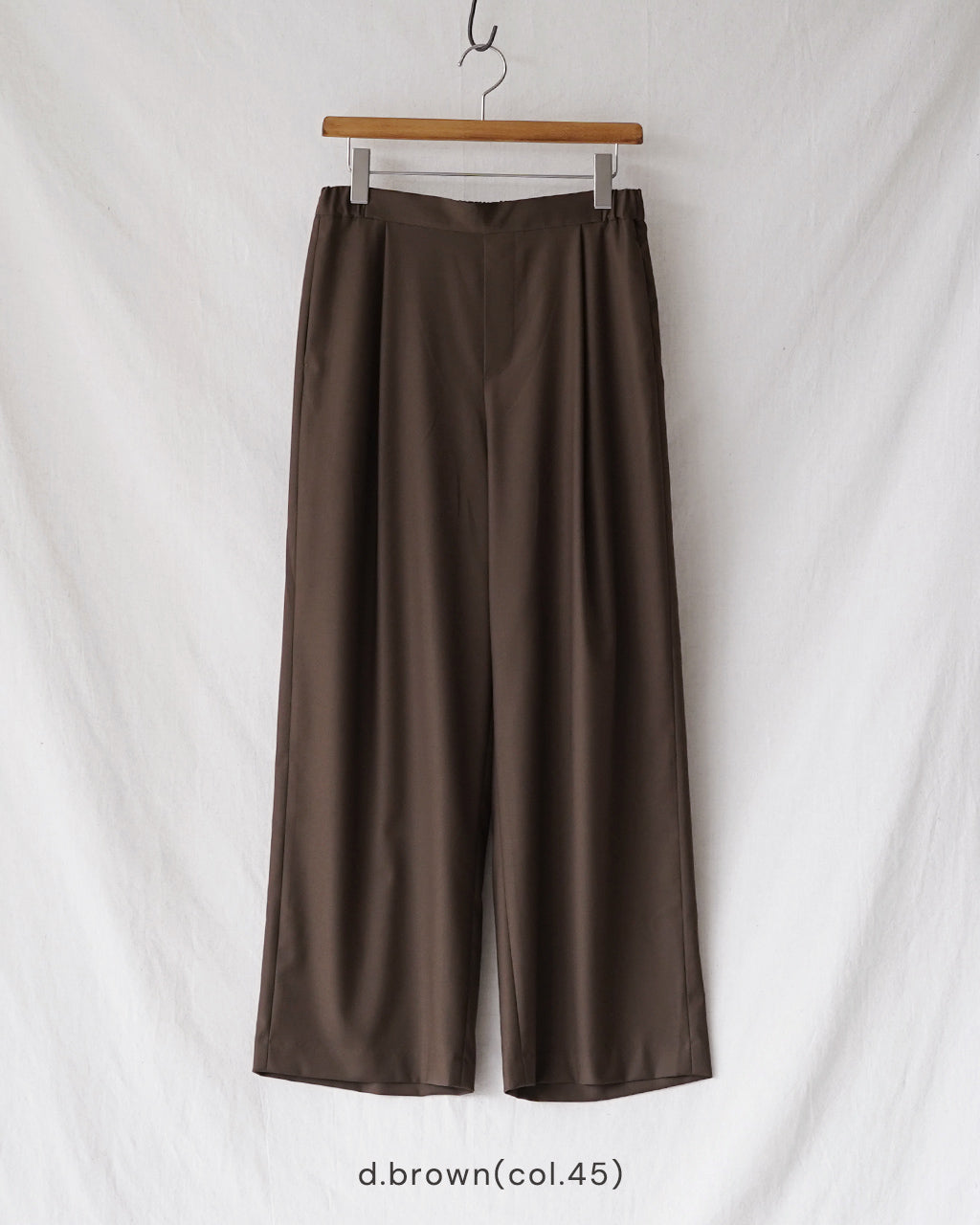 TWO TUCK SLACKS 1-260100