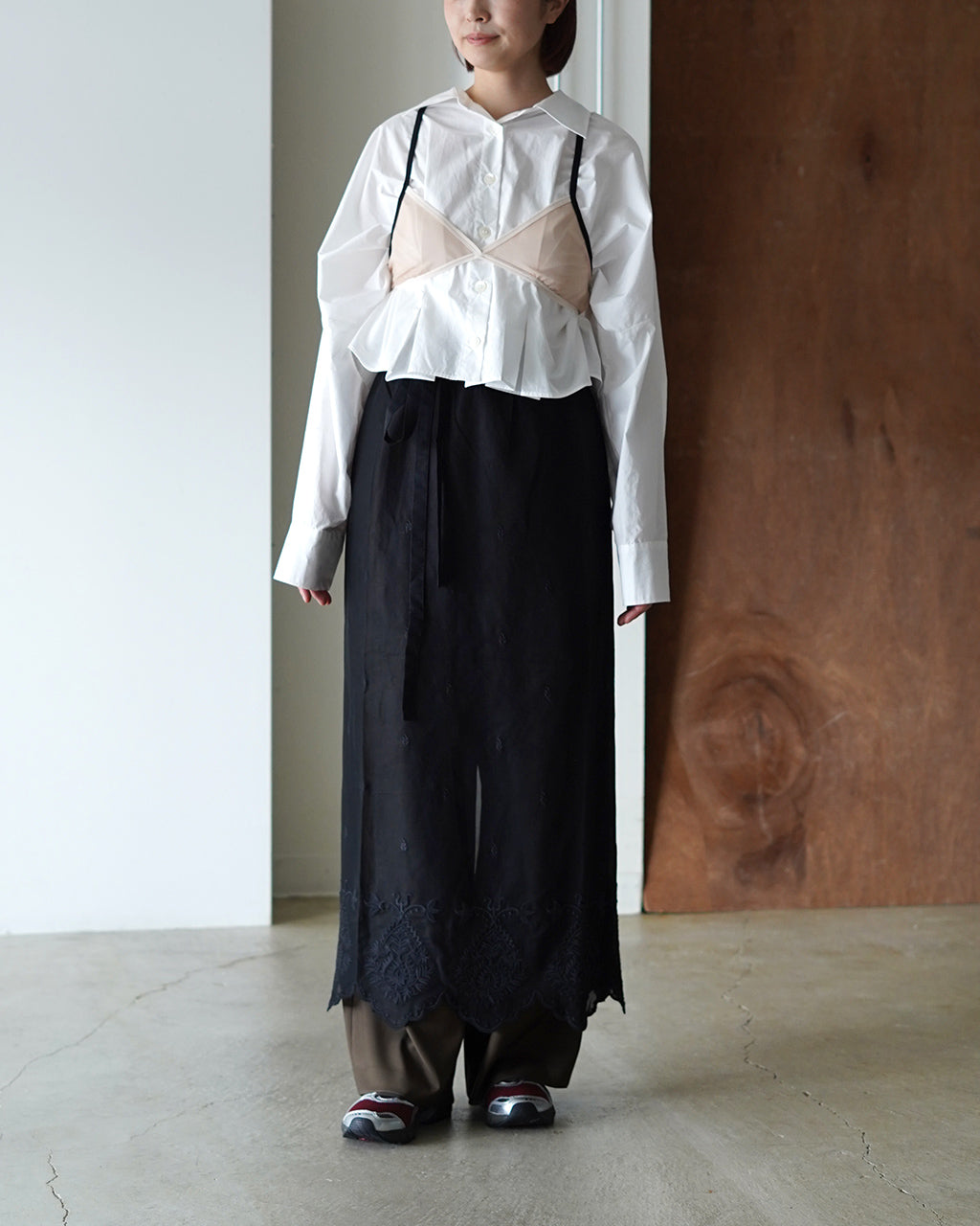 TWO TUCK SLACKS 1-260100