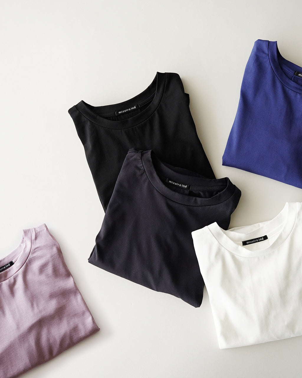 flare crew neck Tshirt 2-210148