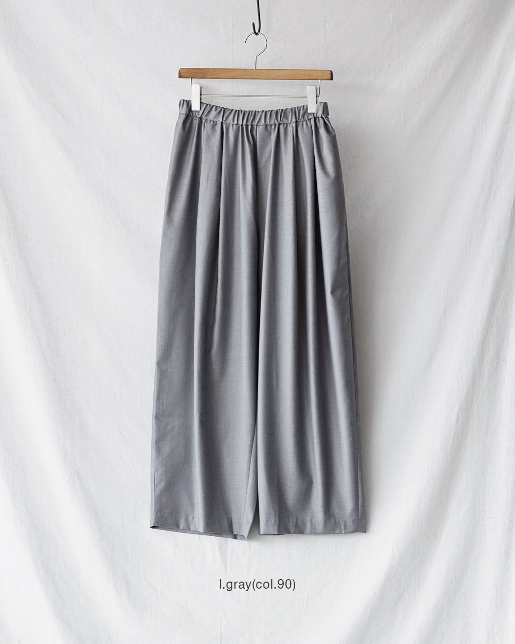 mizuiro ind ミズイロインド ワイドタックパンツ レディース WIDE TUCK