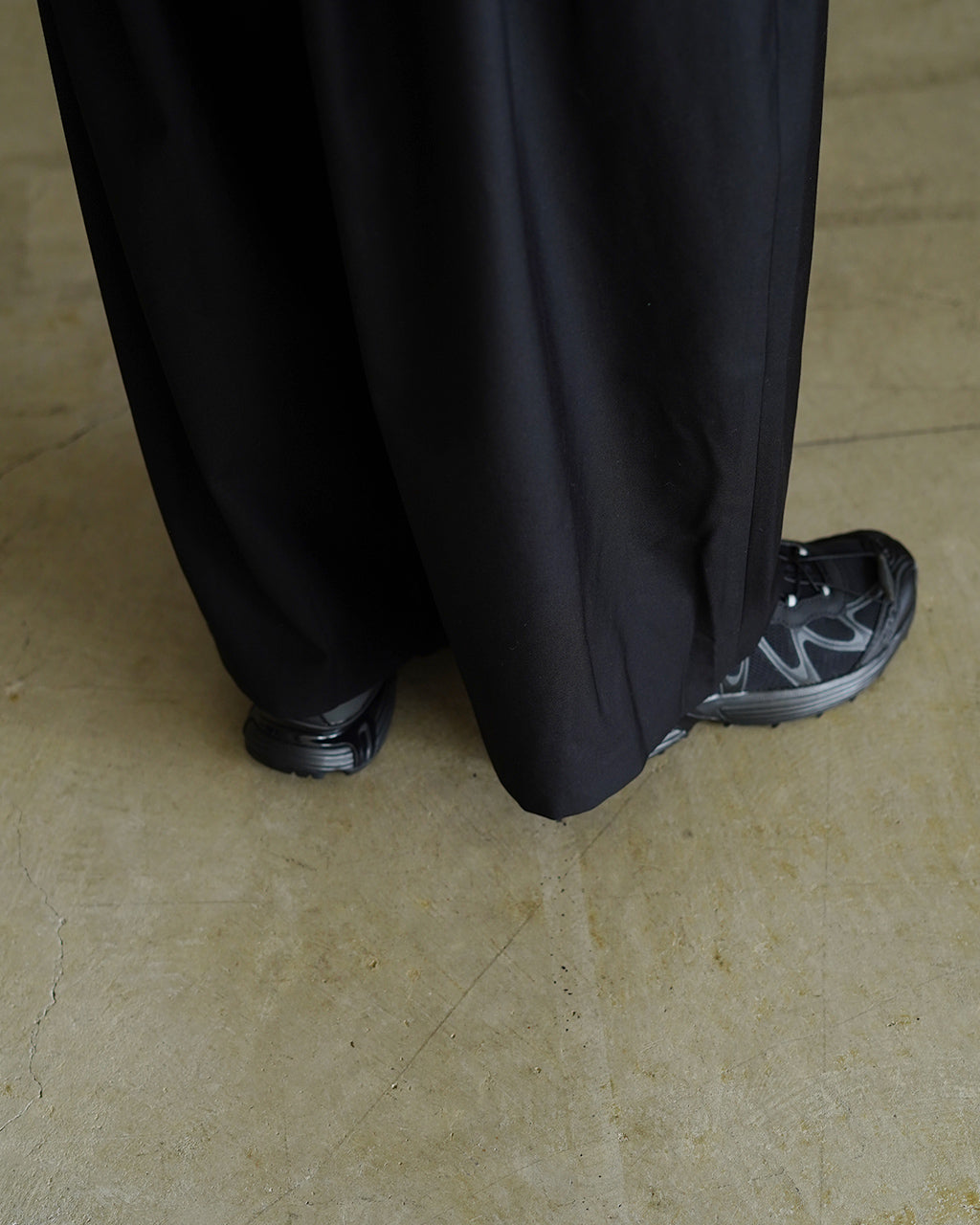 mizuiro ind ミズイロインド ワイドタックパンツ レディース WIDE TUCK