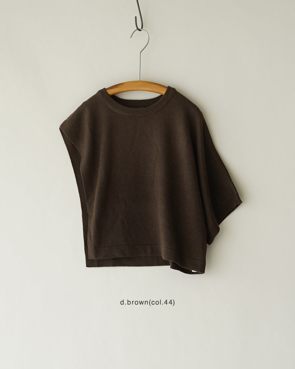 asymmetry crew neck P/O 3-220163