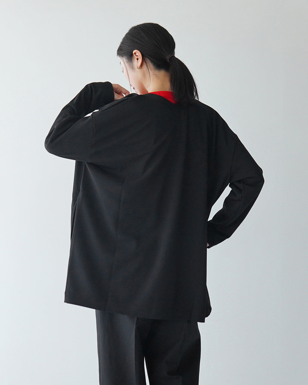 【SALE！20%OFF】mizuiro ind ミズイロインド Vネック カーディガン V neck C/D 3-230064【送料無料】