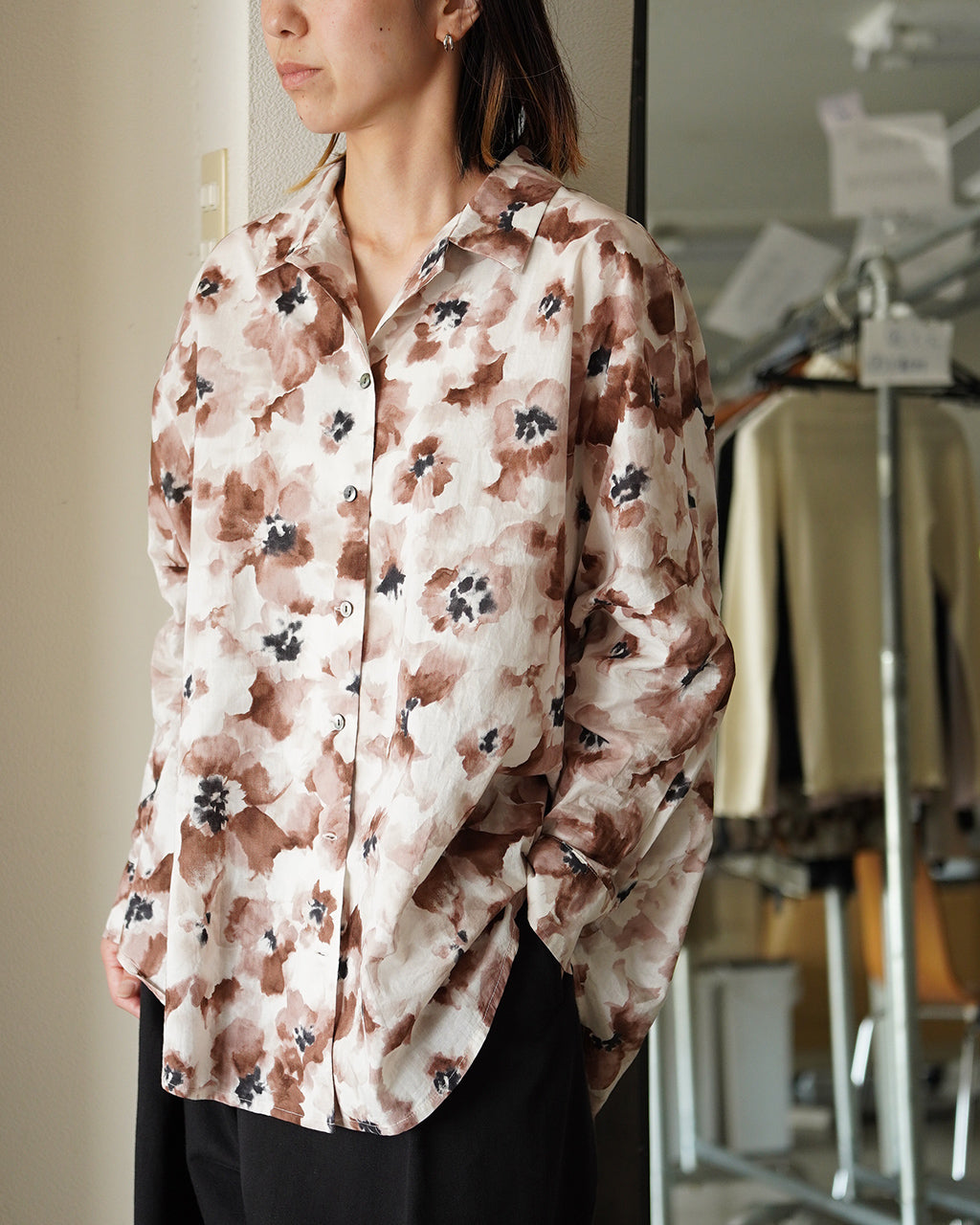 print wide shirt 3-230148