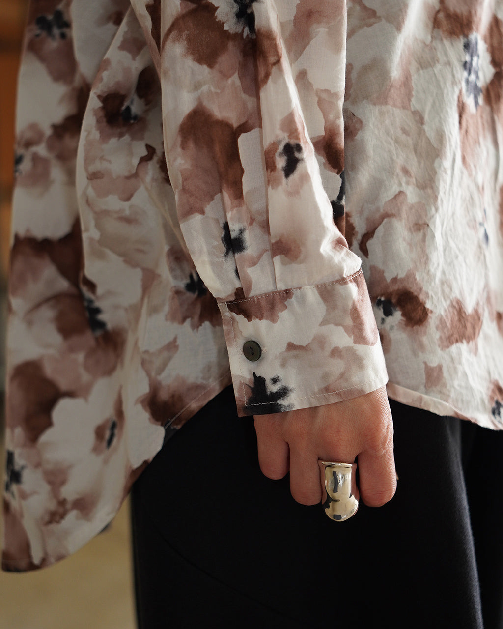 print wide shirt 3-230148