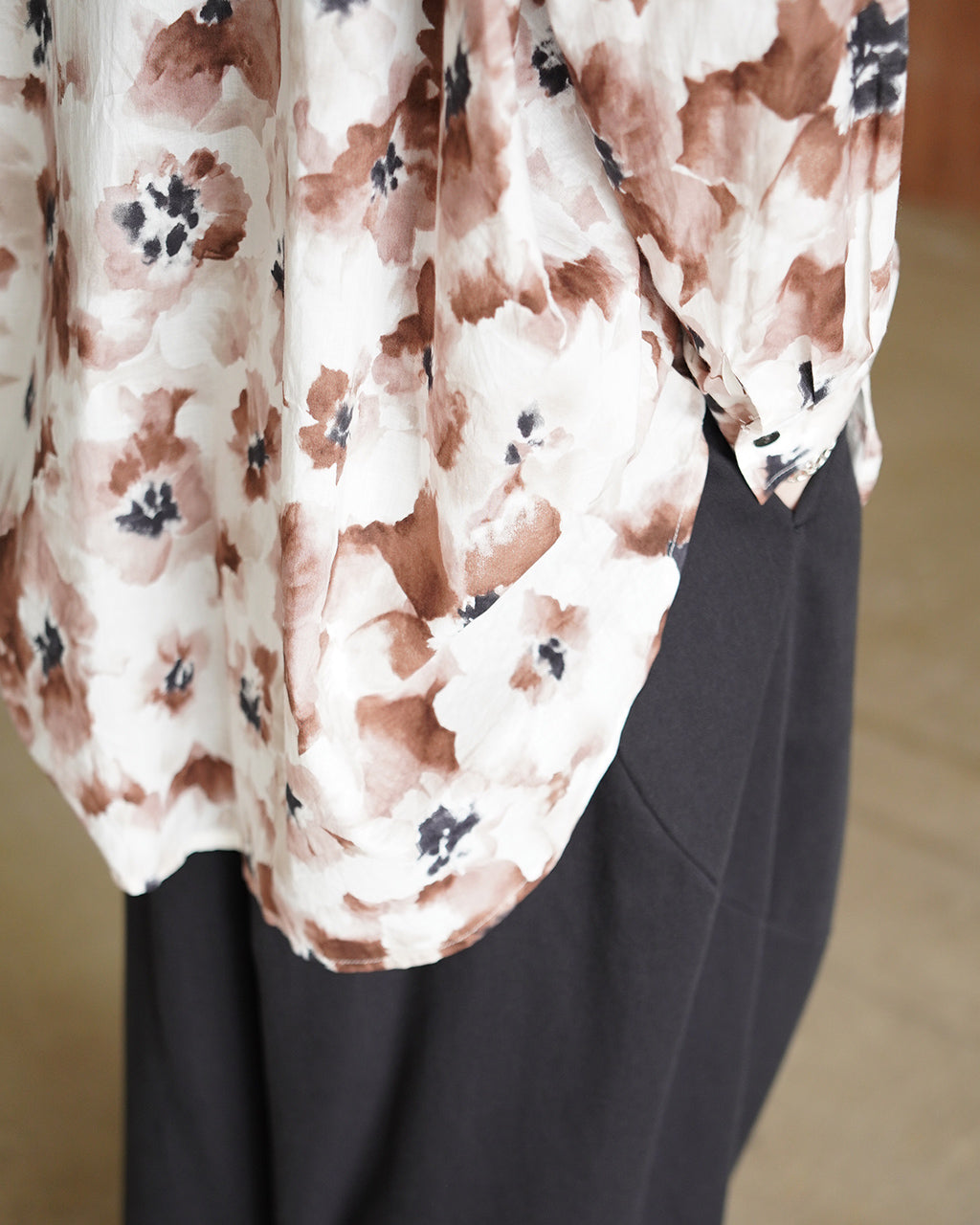 print wide shirt 3-230148