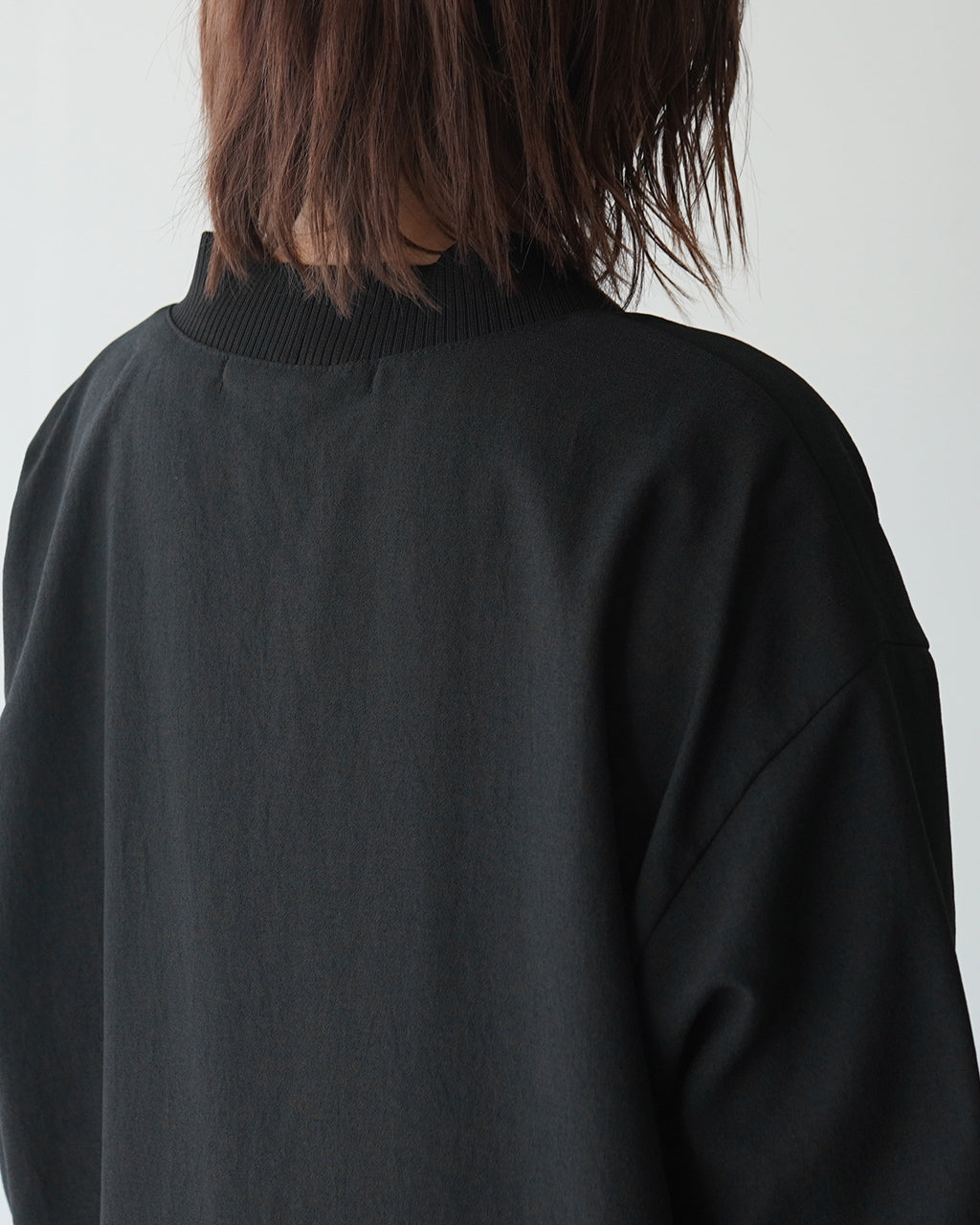 ＼20％OFFクーポン対象／mizuiro ind ミズイロインド Vネック ワイド ロング カーディガン Vneck wide long cardigan 長袖 リブ 3-250040【送料無料】