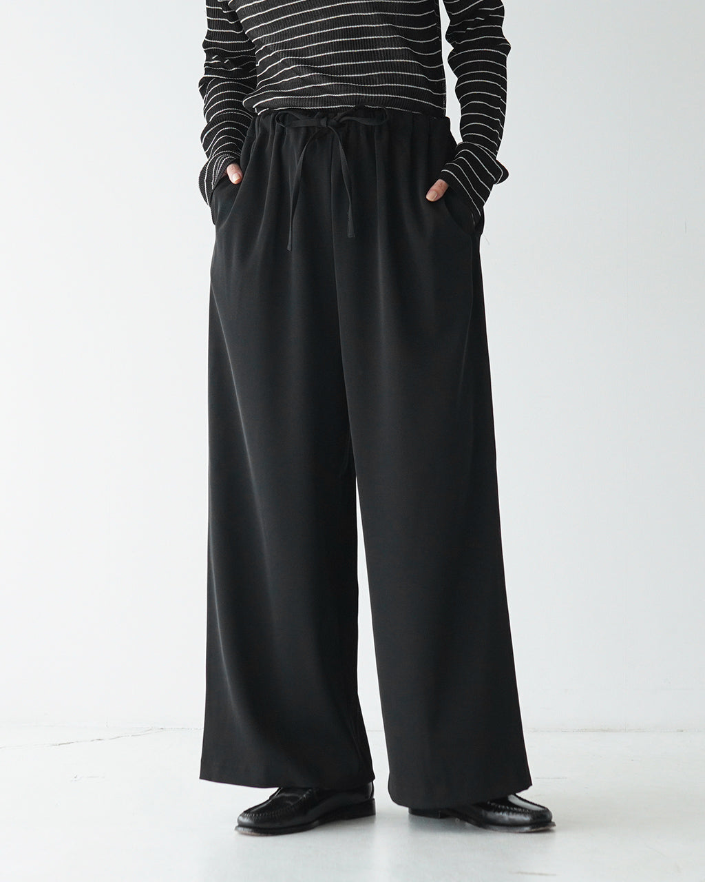 mizuiro ind ミズイロインド ワイド イージー パンツ wide easy pants ボトムス 3-260047【送料無料】