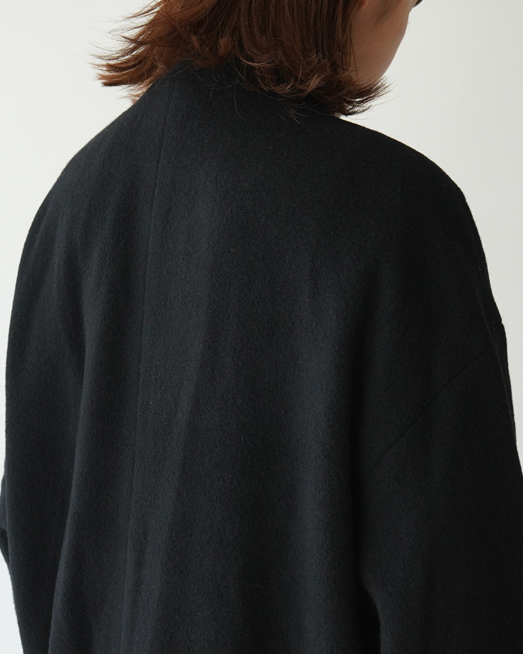 【SALE！20%OFF】mizuiro ind ミズイロインド スタンドカラー コート wool blend stand collar coat ウール ロングコート 3-270039【送料無料】