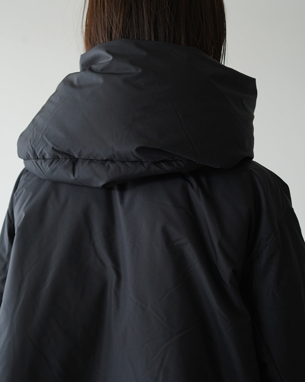 【SALE！20%OFF】mizuiro ind ミズイロインド ショートダウンジャケット hooded short dawn jacket フード付き 3-270044 1124【送料無料】