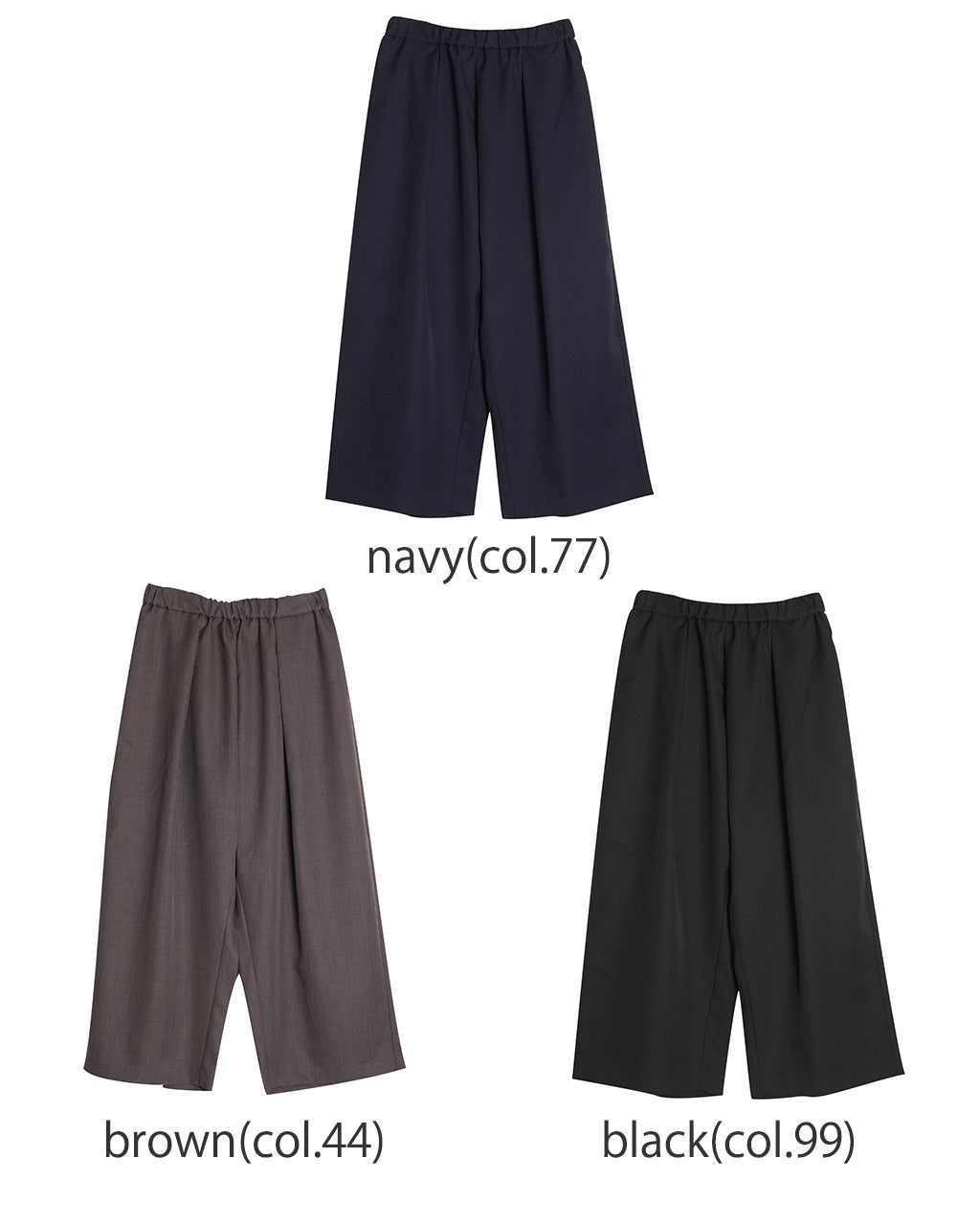 mizuiro ind ミズイロインド ハイウエスト タック パンツ high waist tuck PT イージーパンツ ワイド 3-260053【送料無料】