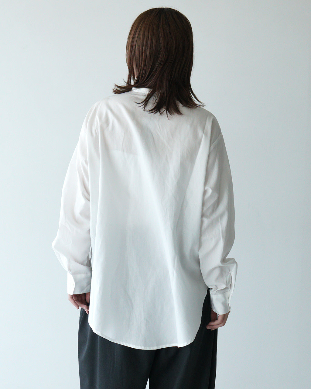 mizuiro ind ミズイロインド リボンシャツ リボンタイ チュニック RIBBON TIE SHIRT TUNIC 4-230042【送料無料】