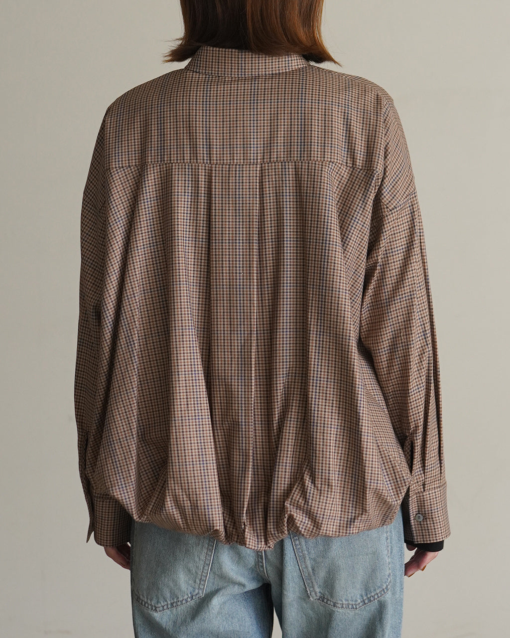 check long slv ballon shirt 3-230135