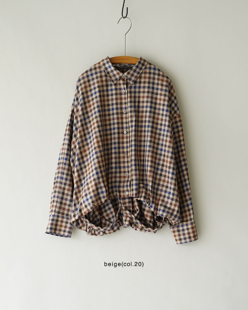 check long slv ballon shirt 3-230135