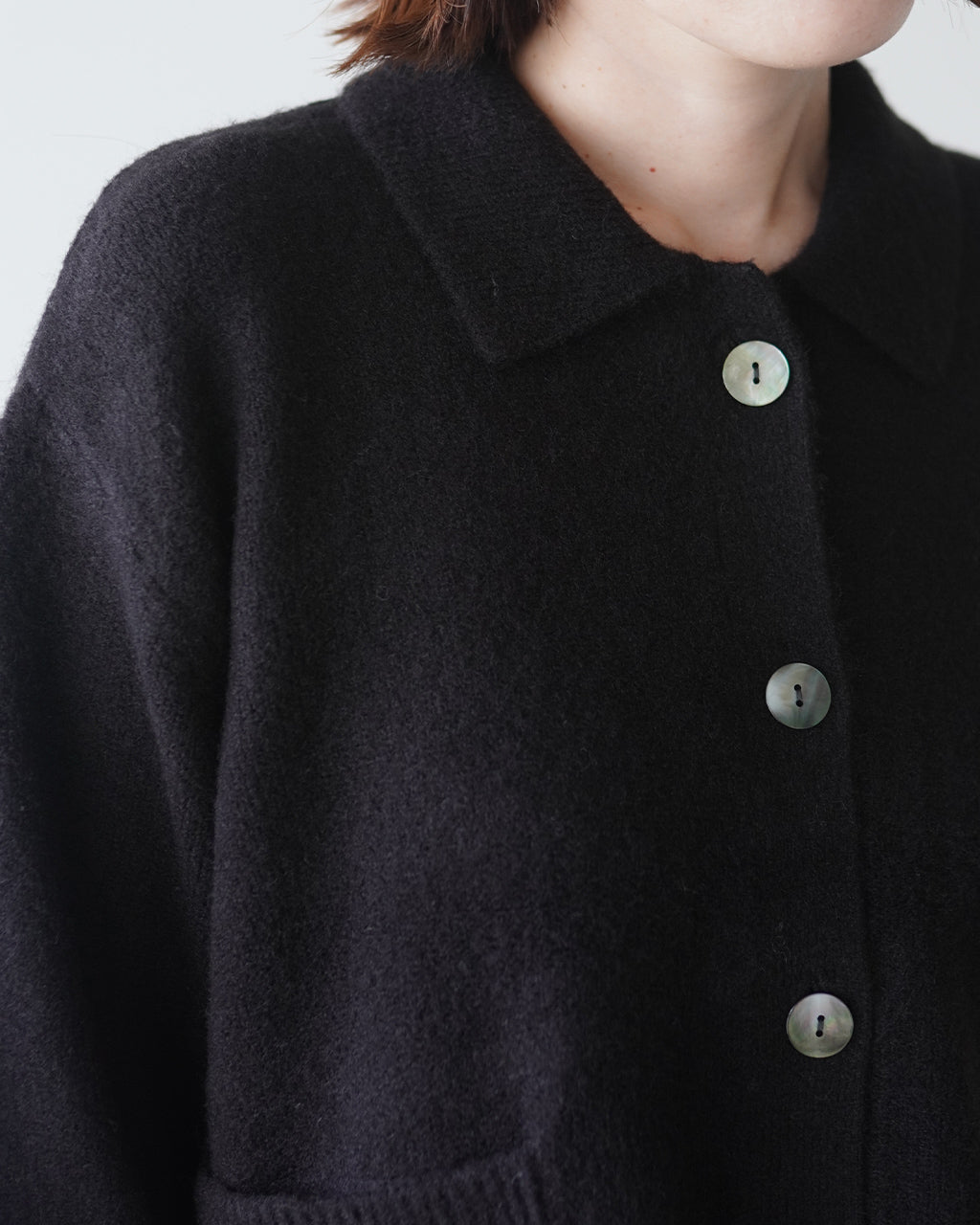 high neck shirt collar short C/D 3-220158