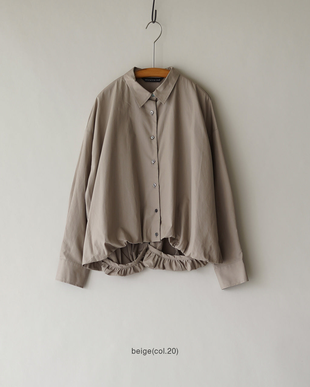 long slv ballon shirt 3-230132