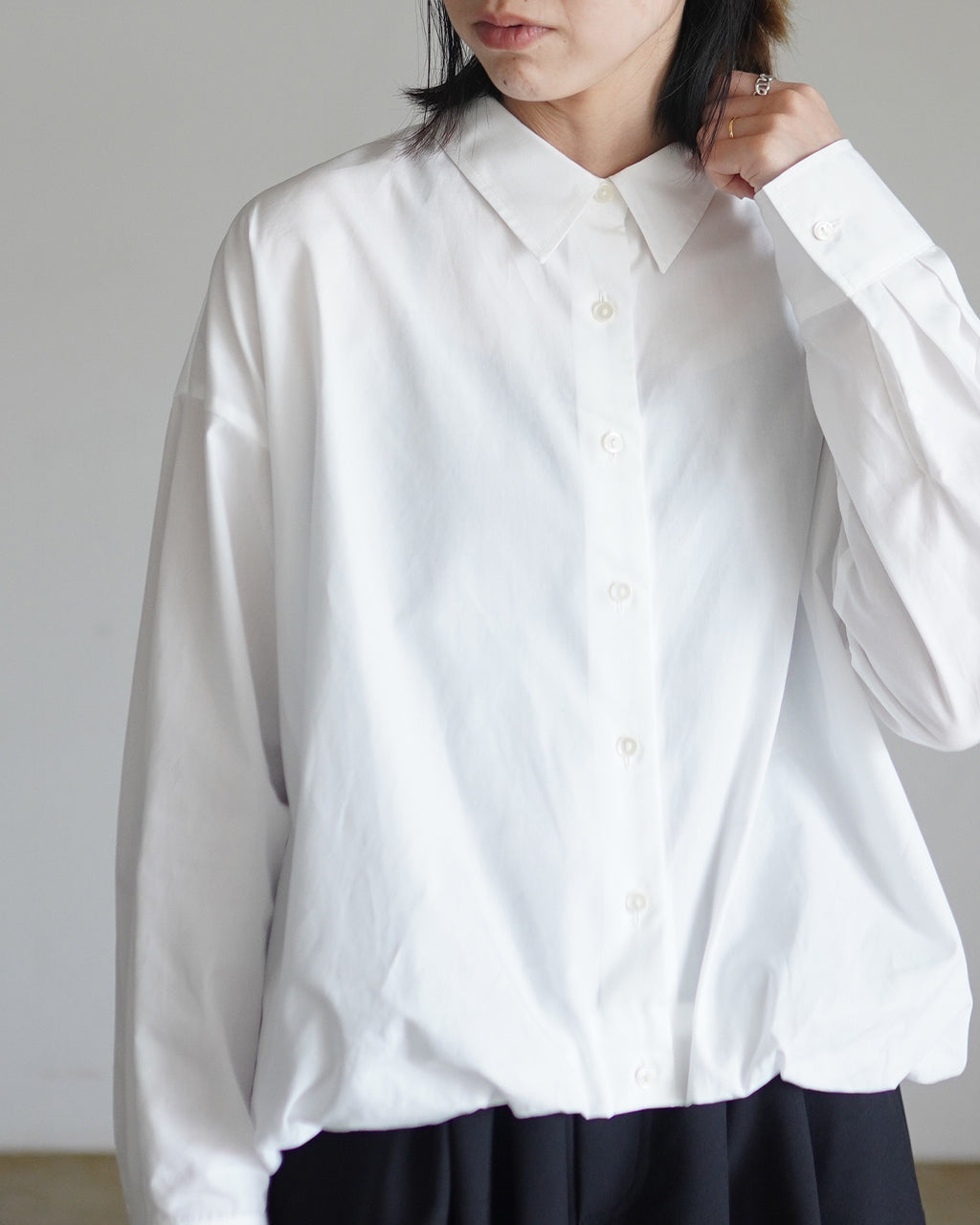 long slv ballon shirt 3-230132