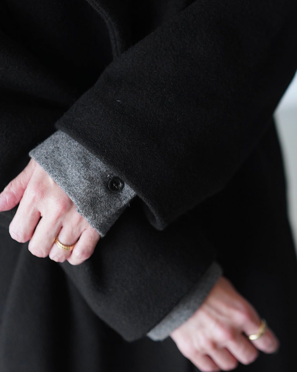 stand collar coat 3-270091