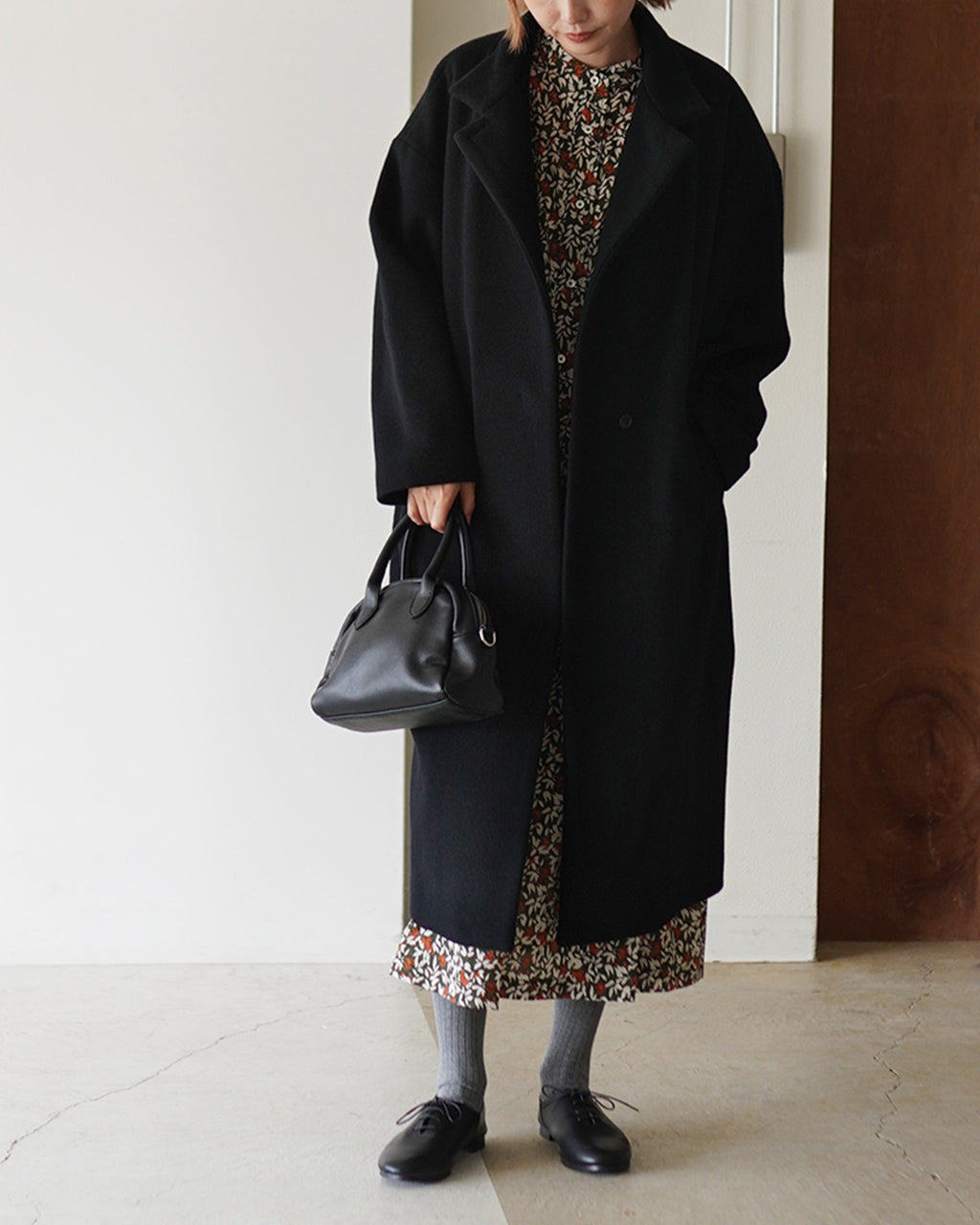 stand collar coat 3-270091