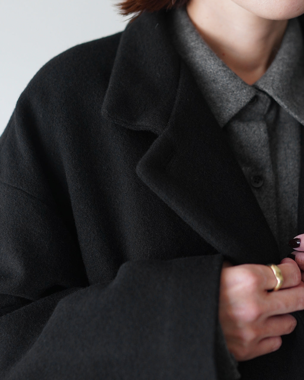 stand collar coat 3-270091
