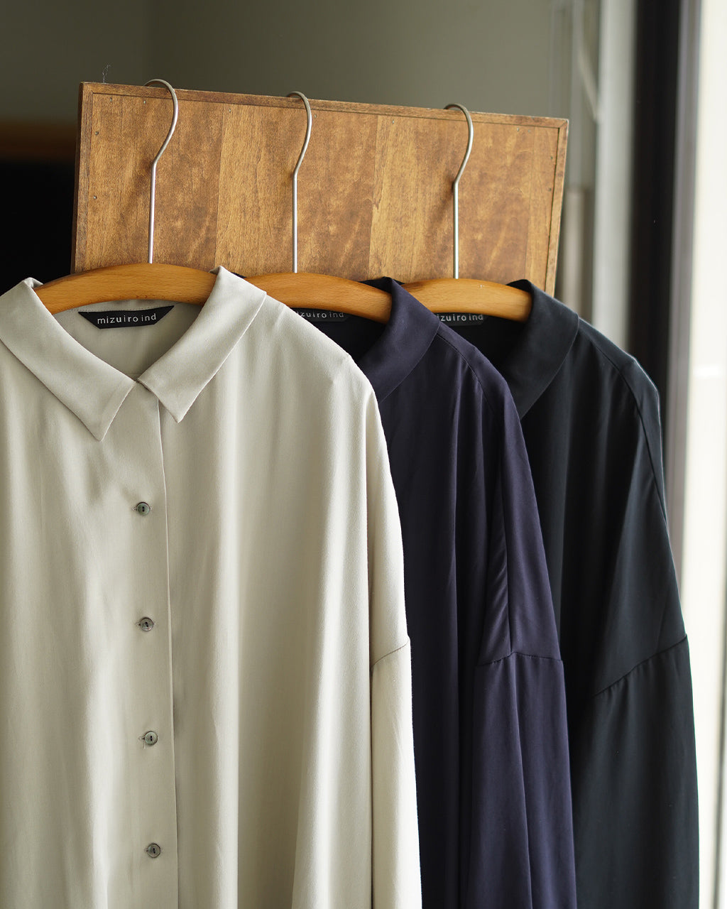 T/R wide tunic shirt shirt 3-230140