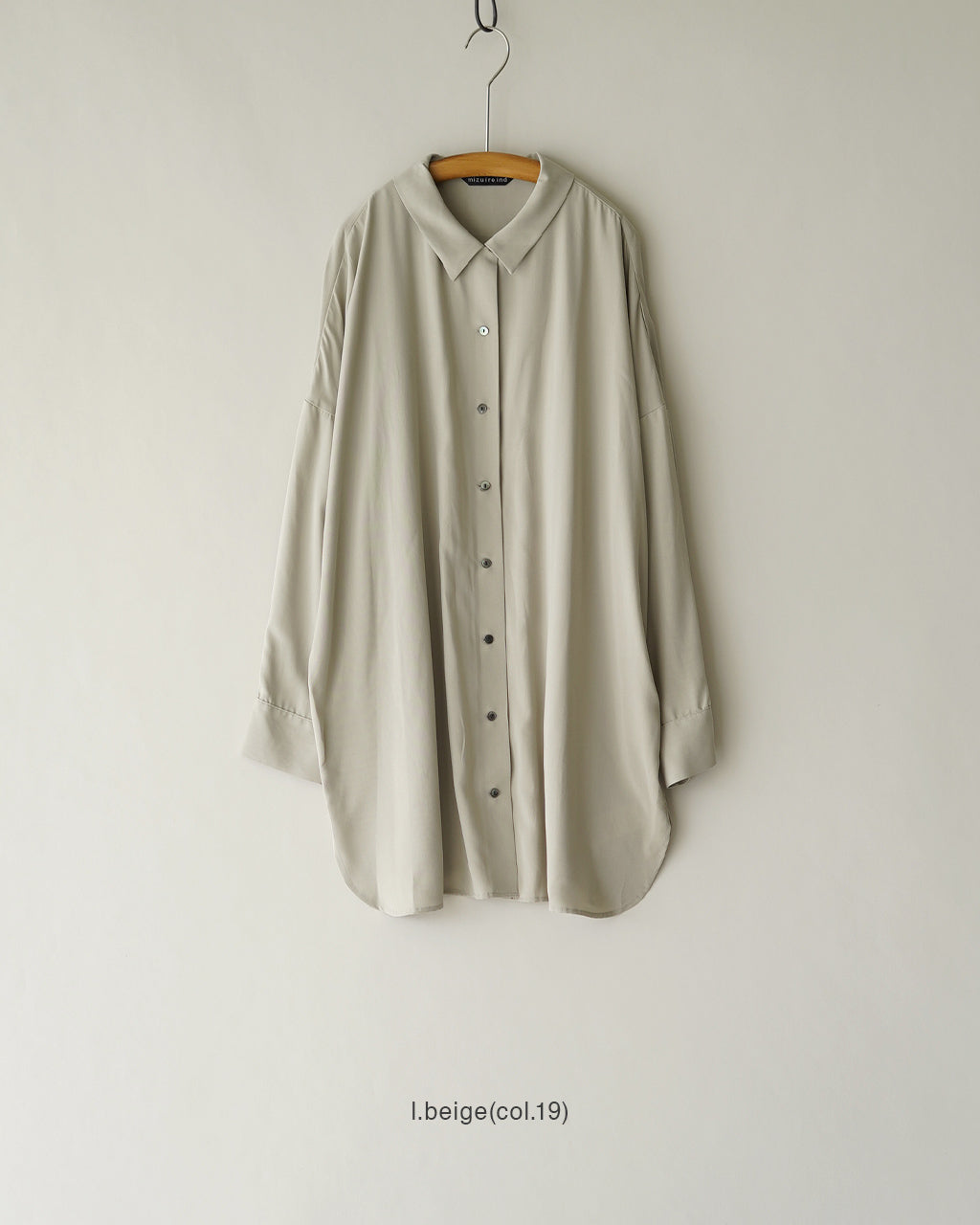 T/R wide tunic shirt shirt 3-230140