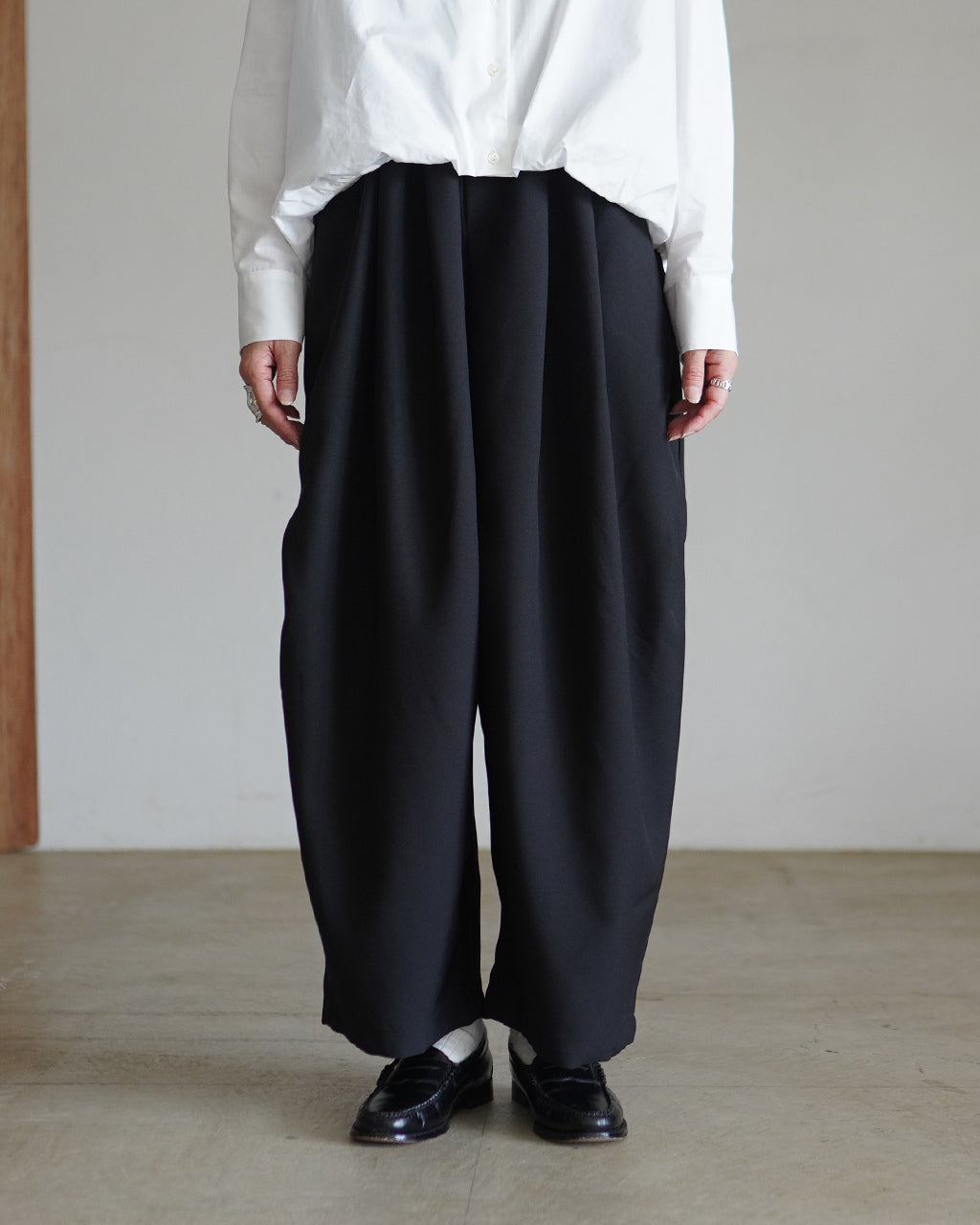 mizuiro ind ミズイロインド ワイドカーゴパンツ レディース wide