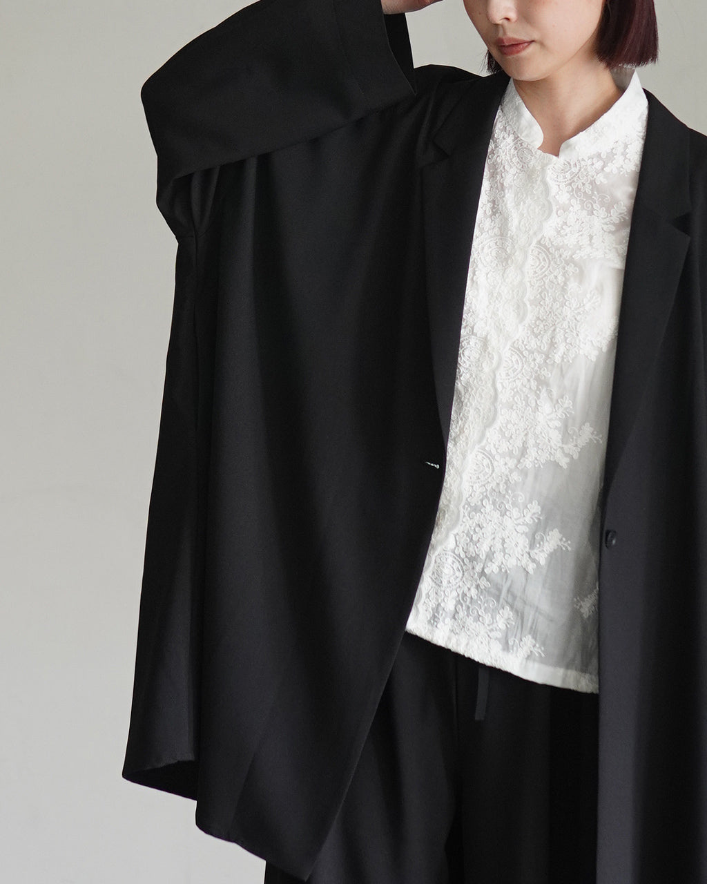 wide tailored shirt JK 3-230126