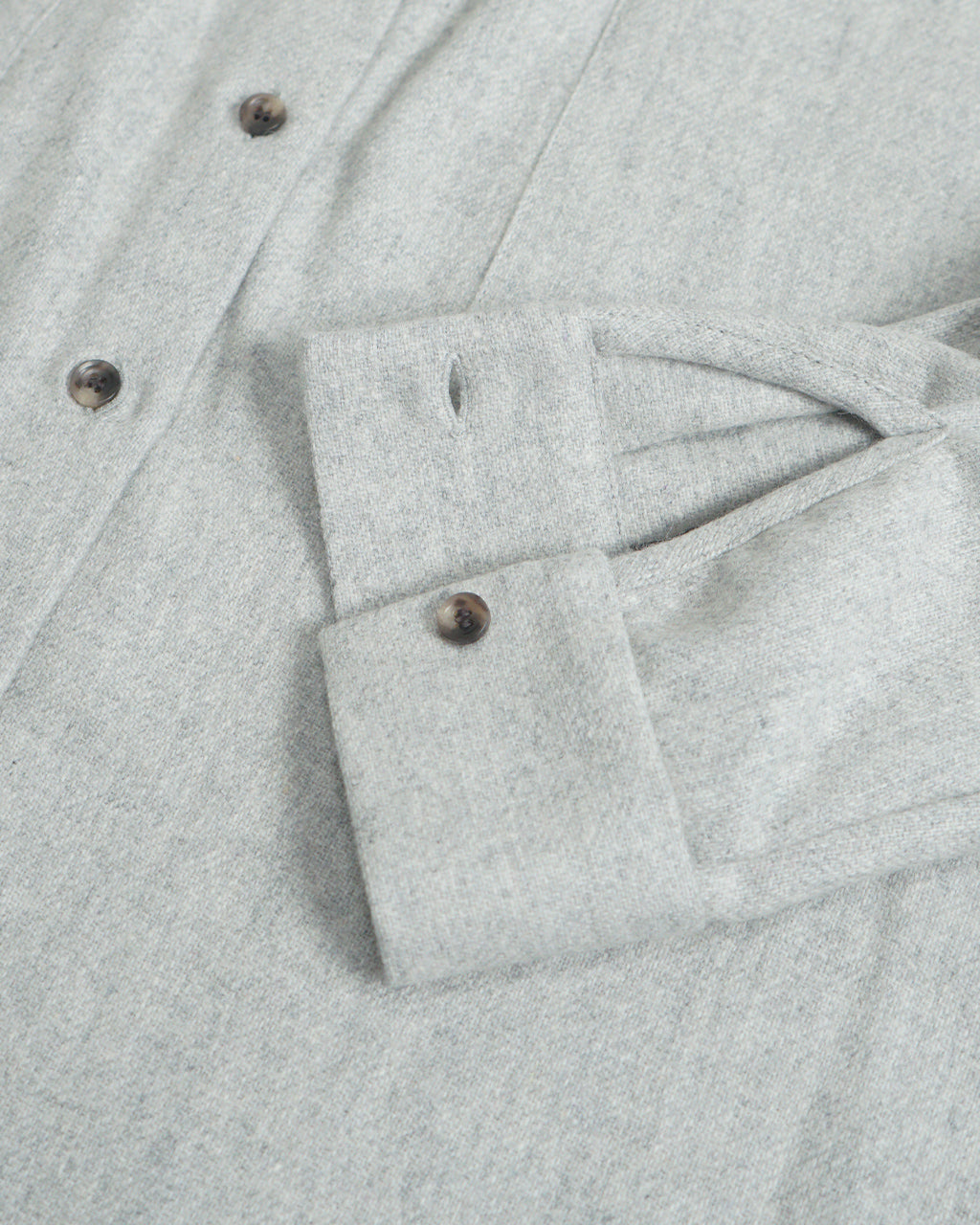 mizuiro ind ミズイロインド wool wide shirt with pockets ポケット