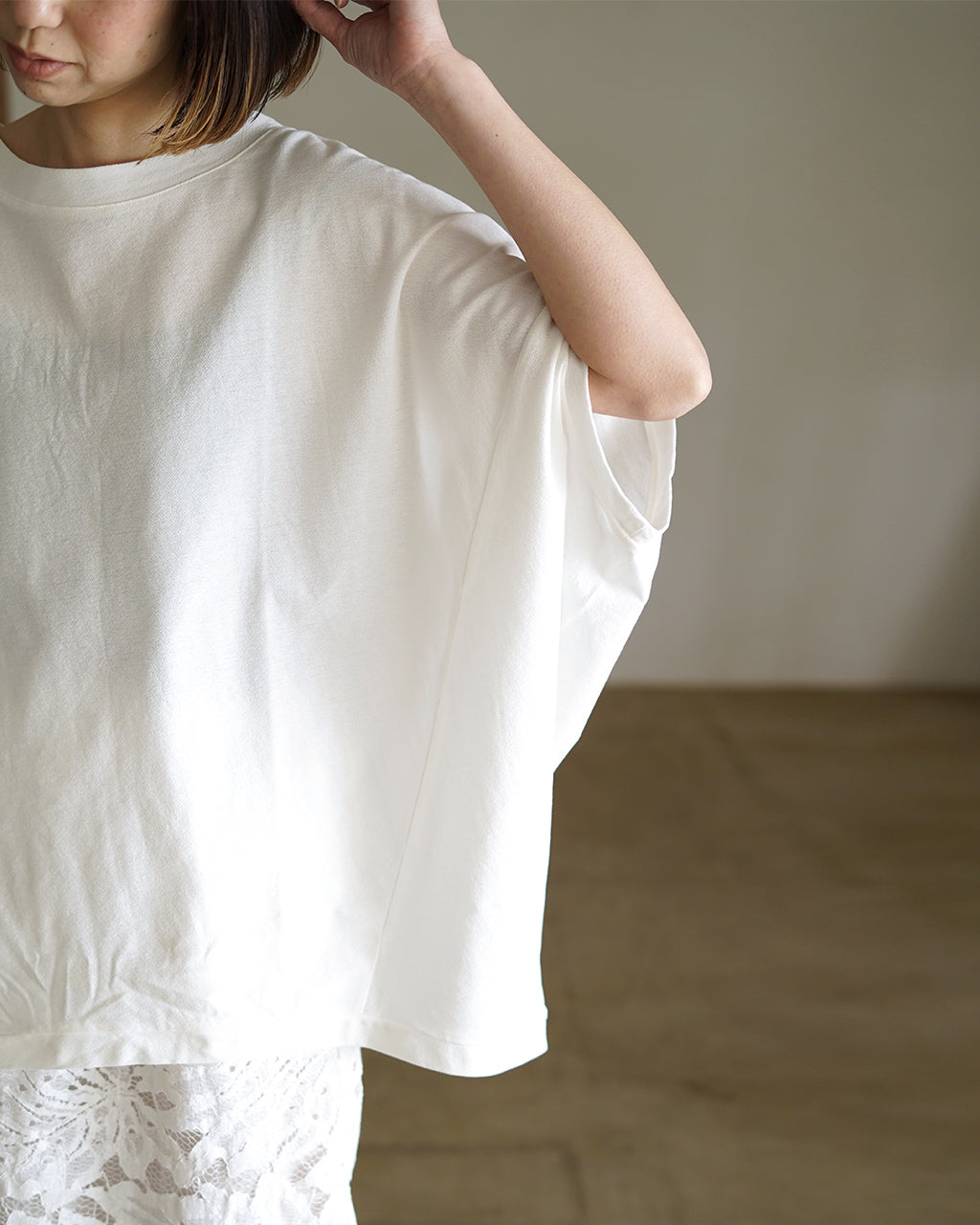 mizuiro ind ミズイロインド cocoon wide pullover コクーンワイドプルオーバー | Crouka(クローカ)
