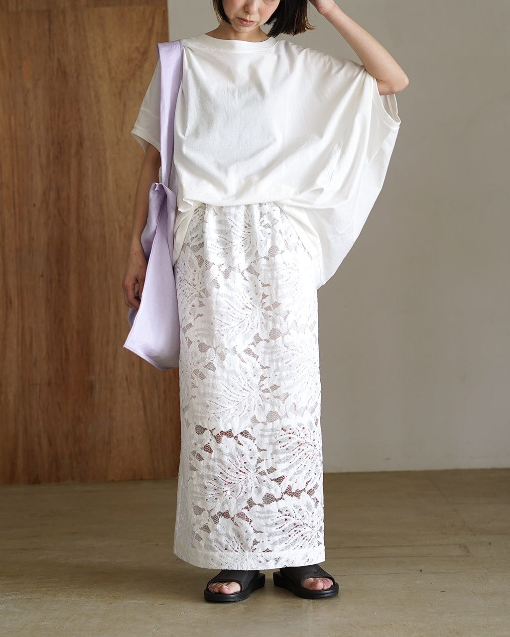 mizuiro ind ミズイロインド cocoon wide pullover コクーンワイドプルオーバー | Crouka(クローカ)