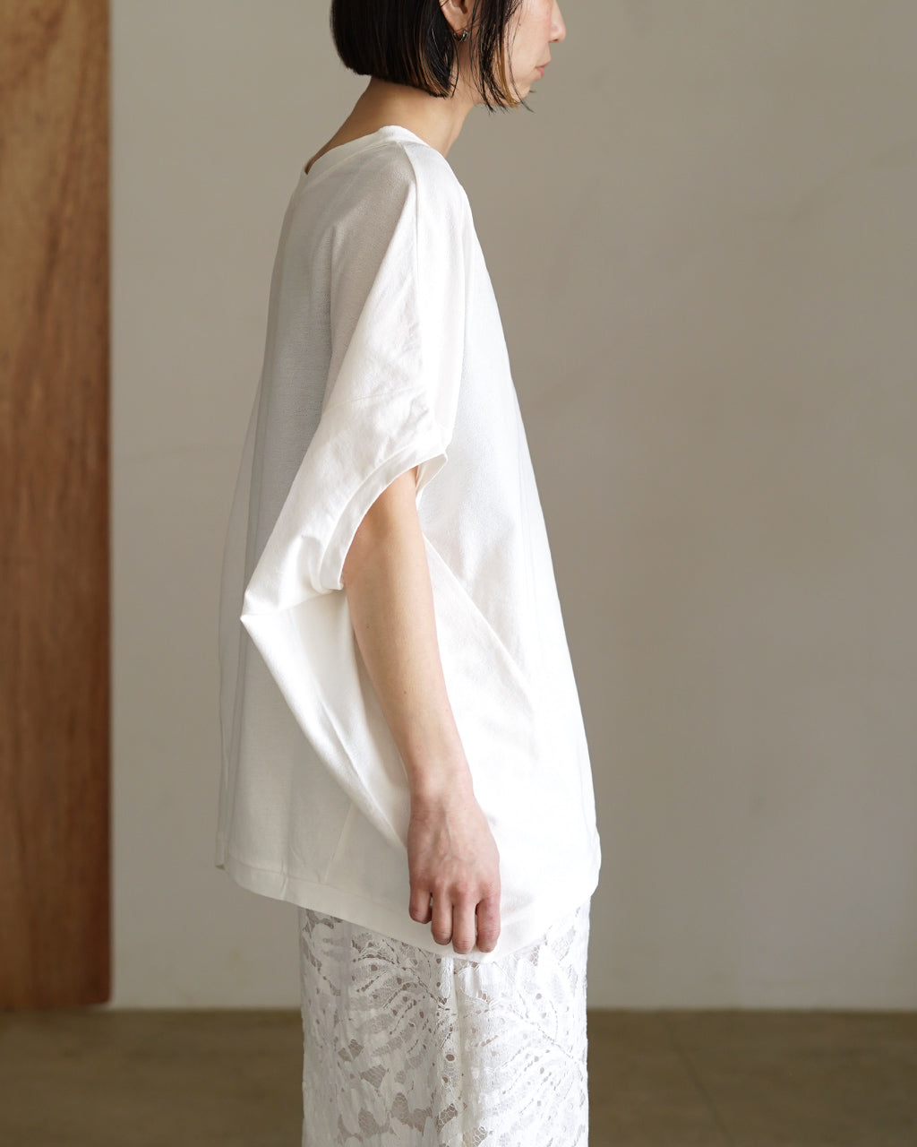 mizuiro ind ミズイロインド cocoon wide pullover コクーンワイドプルオーバー | Crouka(クローカ)