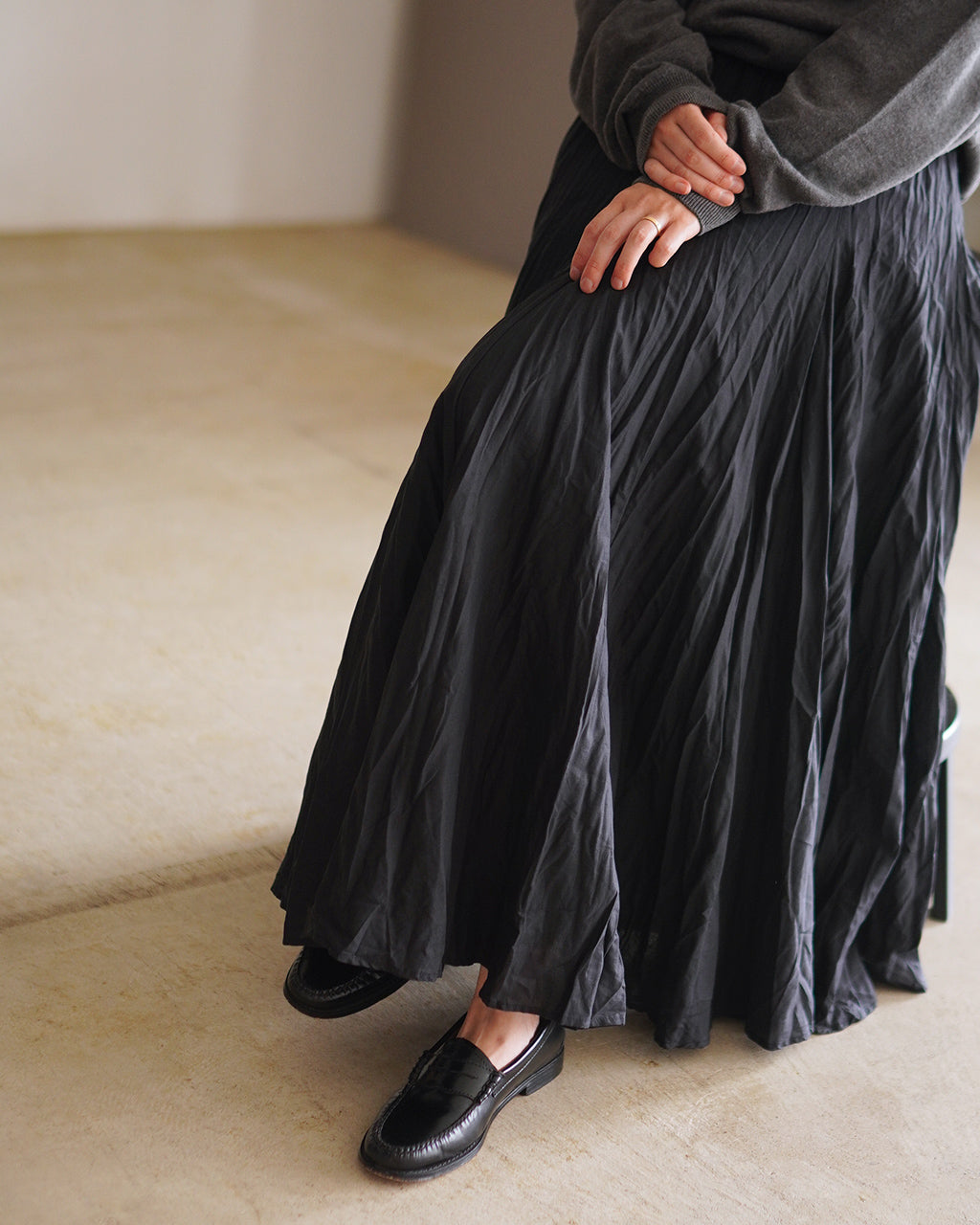 VOLUME FLARE SKIRT 3-260010