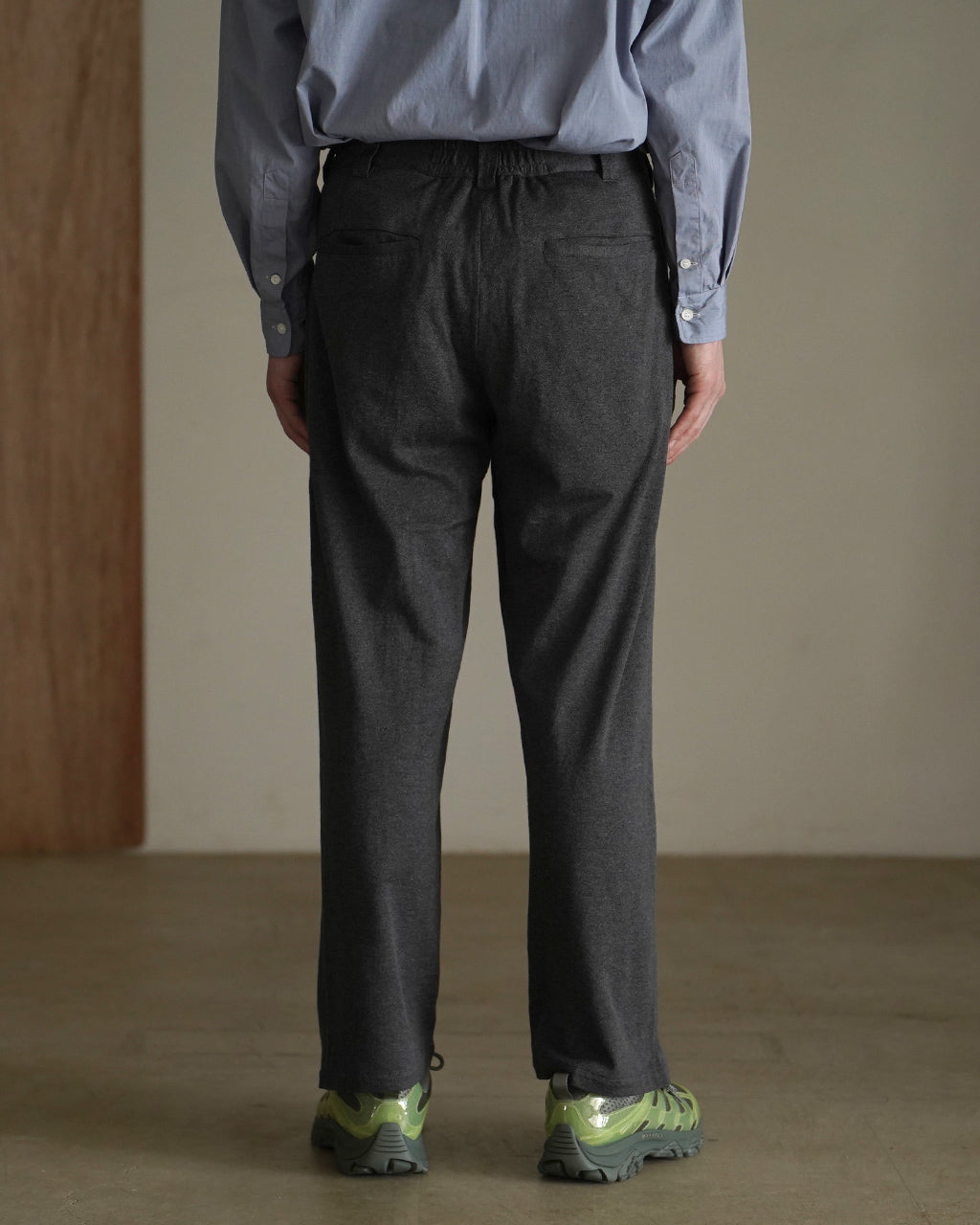 CREPE COTTON JERSEY EASY SLACKS M82-651NE