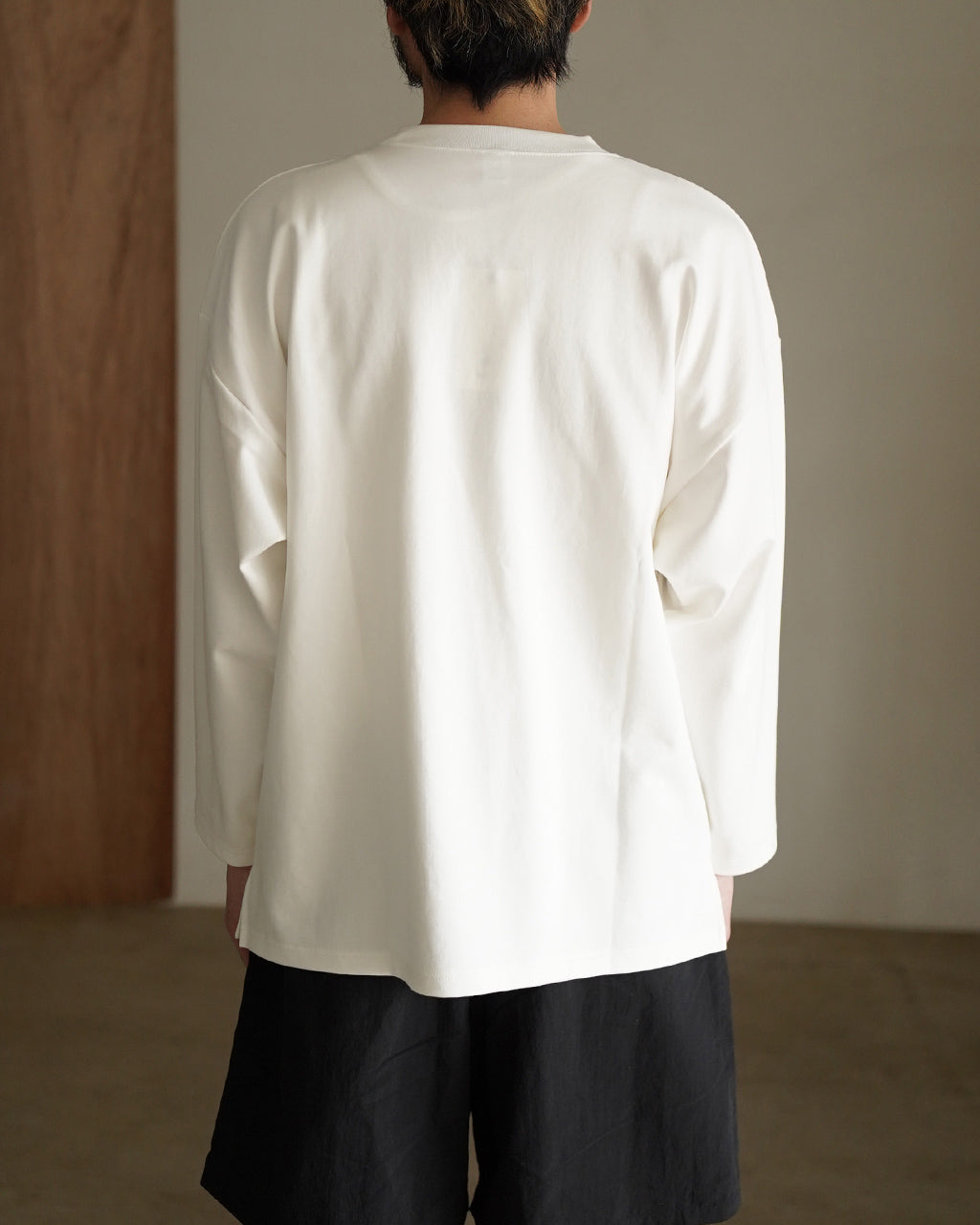 mocT モクティ オーガニック モックロディ クルーネック 長袖Tシャツ