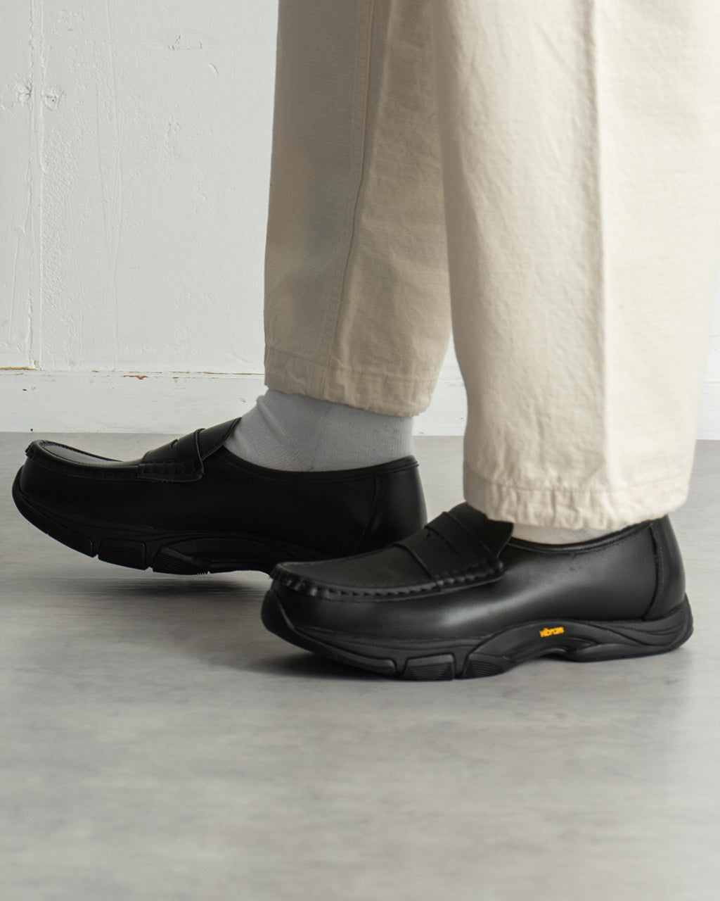 Men'sモールシューズ/molle shoes ハイブリッド ローファーズ メンズ