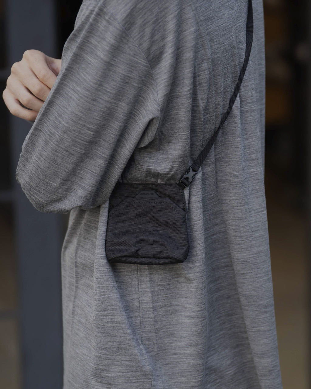 MONOLITH モノリス TINY POCKET STANDARD BLACK タイニーポケット