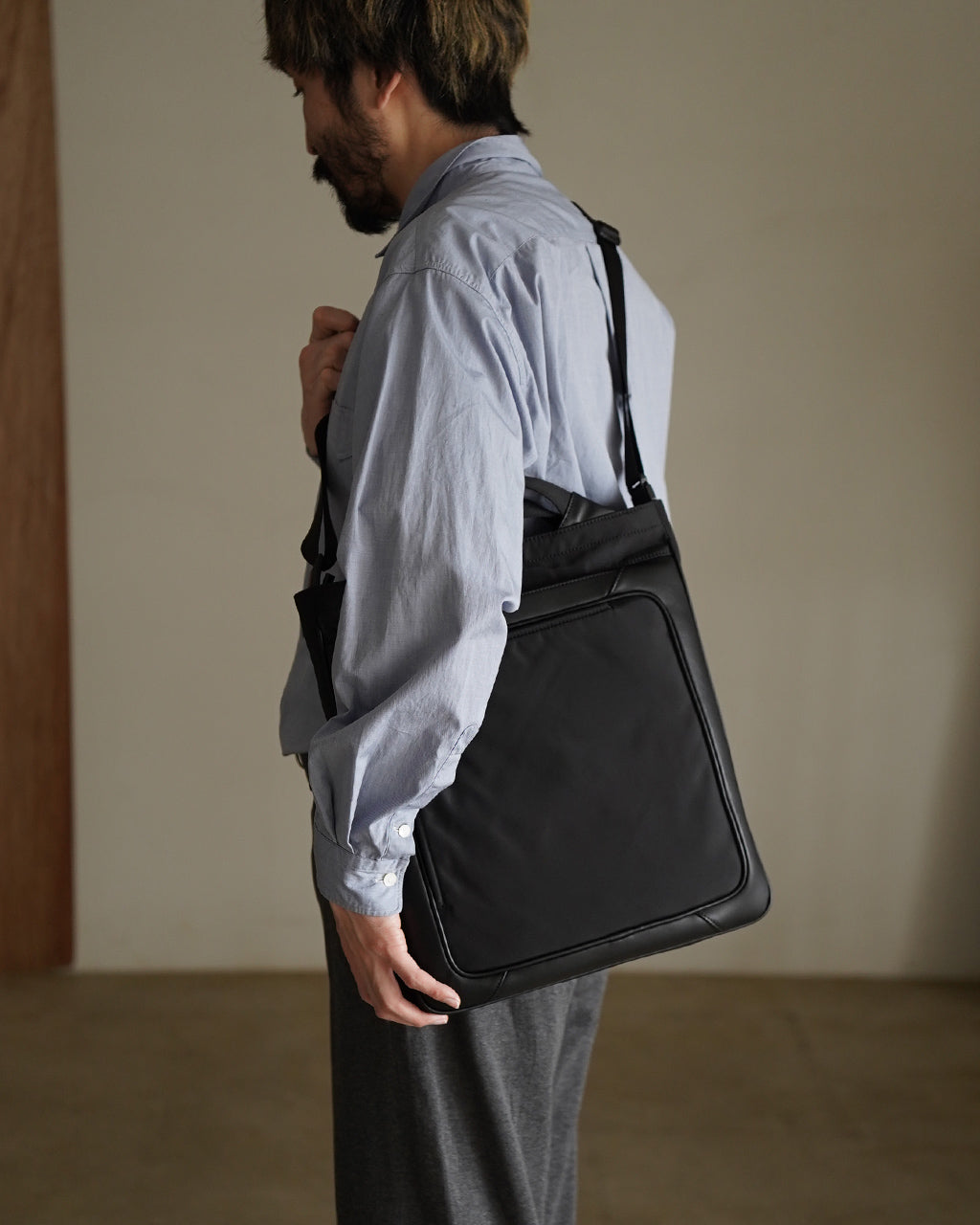 MONOLITH モノリス トート オフィス M ブラック ユニセックス TOTE