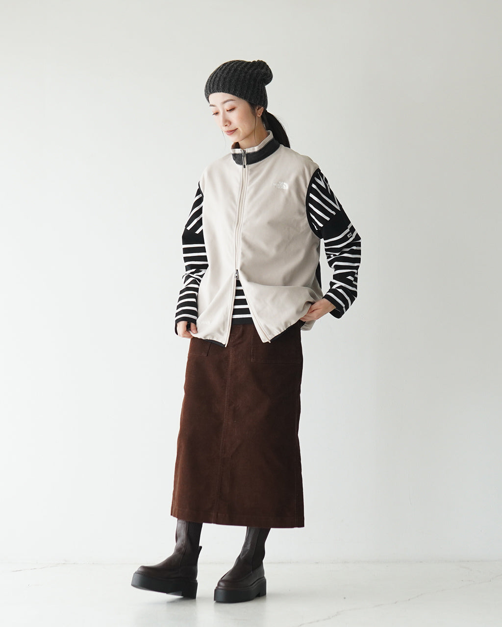 MONT KEMMEL モンケメル ワイド バスク シャツ WIDE BASQUE SHIRT ボーダー ソリッドピグメント カットソー ロンT MKL-000-243005 MKL-000-243006