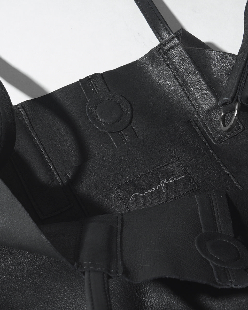 Morphee モルフェ 3WAY MEDIUM TOTE (M size) BLACK 3WAY