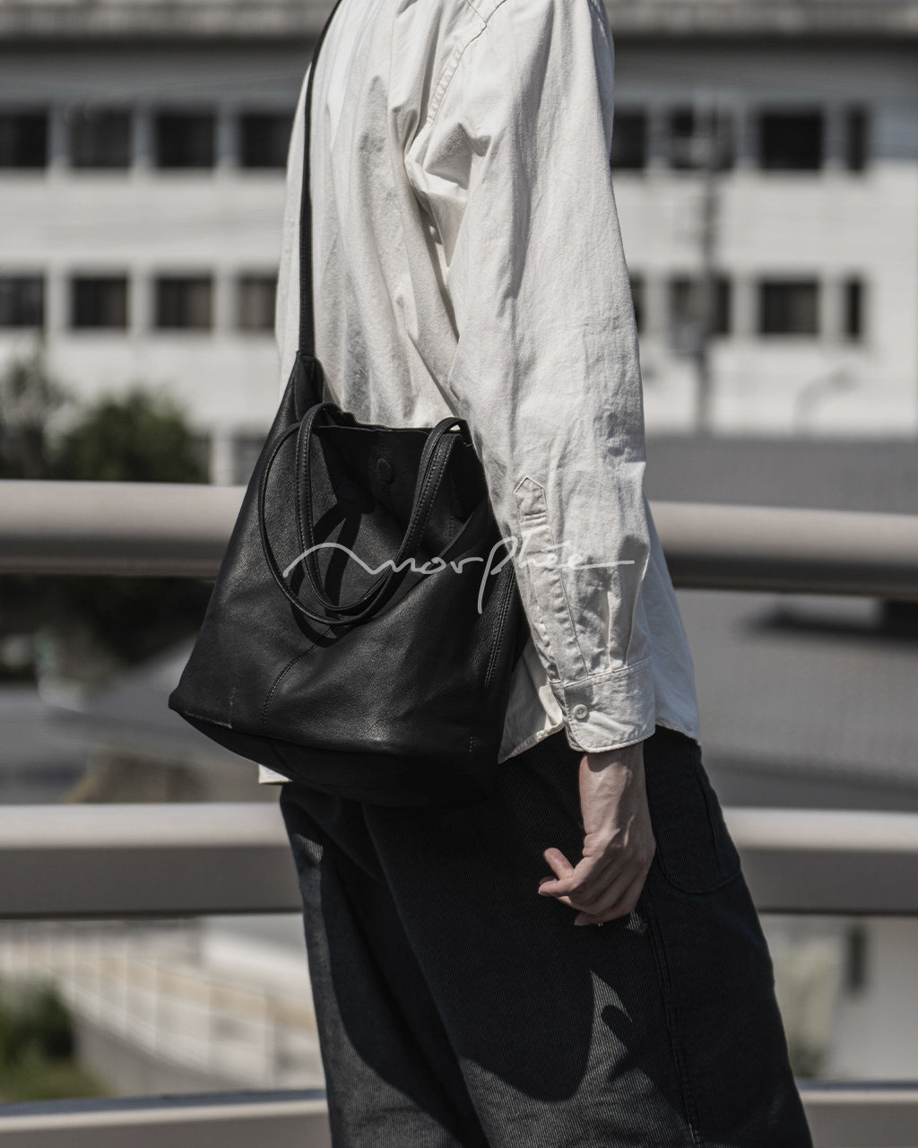 Morphee モルフェ 3WAY MEDIUM TOTE (M size) BLACK 3WAY ミディアム トート バッグ ブラック MS-BLK-103 ML-BLK-103【送料無料】正規取扱店 [★]