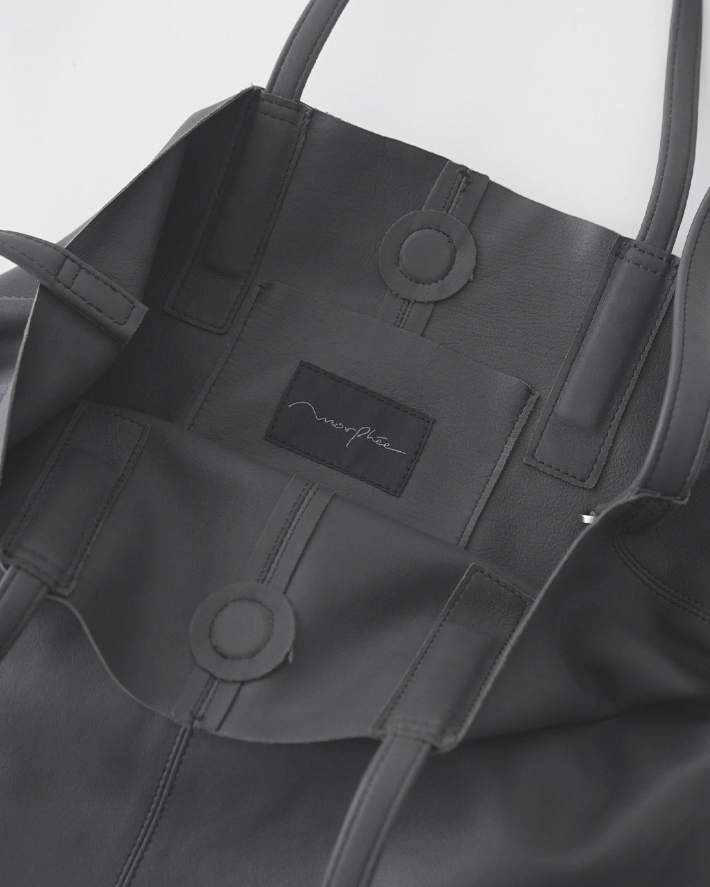 Morphee モルフェ 3WAY MEDIUM TOTE (M size) CHARCOAL 3WAY