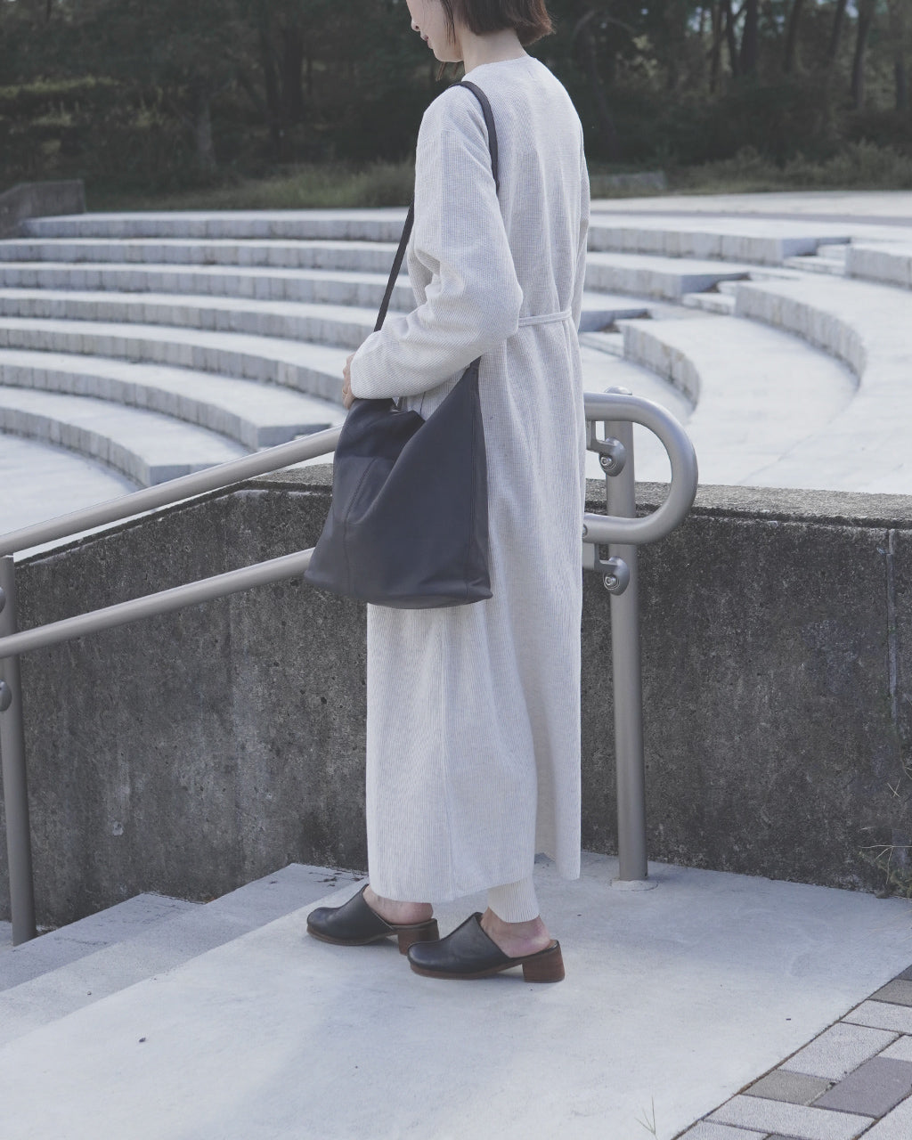 Morphee モルフェ 3WAY MEDIUM TOTE（M size) CHARCOAL MS-CHA